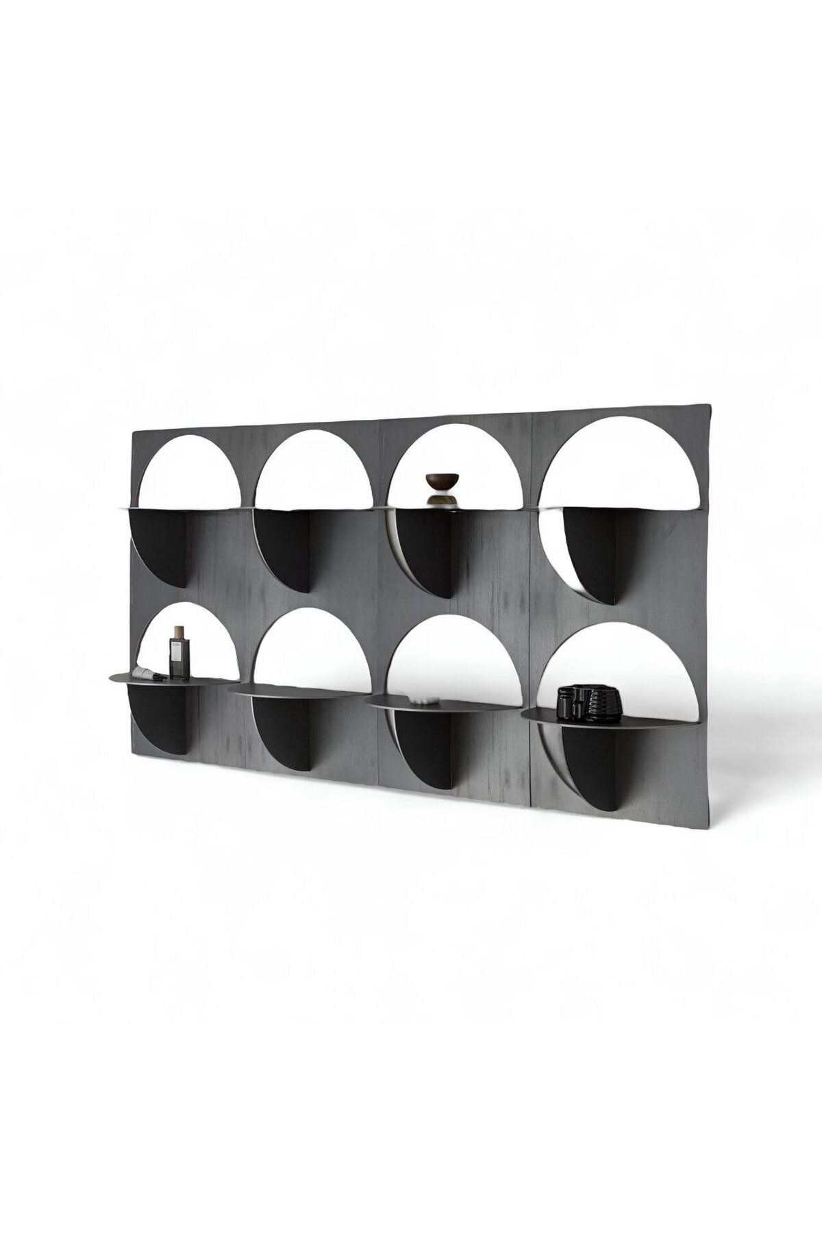 ket furniture-رف Axis وحدة رف جداري أنيق وعصري يتميز بتصميم نصف دائري فريد. 1