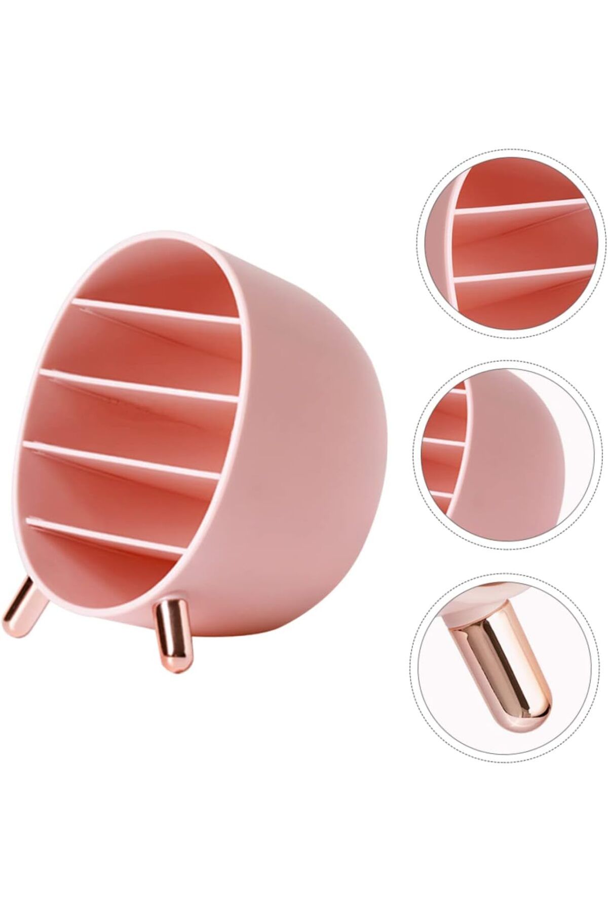 COOYA-Cosmetic Storage Box Makeup Brush Organiser& Brush Holder Cosmetic Display Holder Makeup Organisers 4