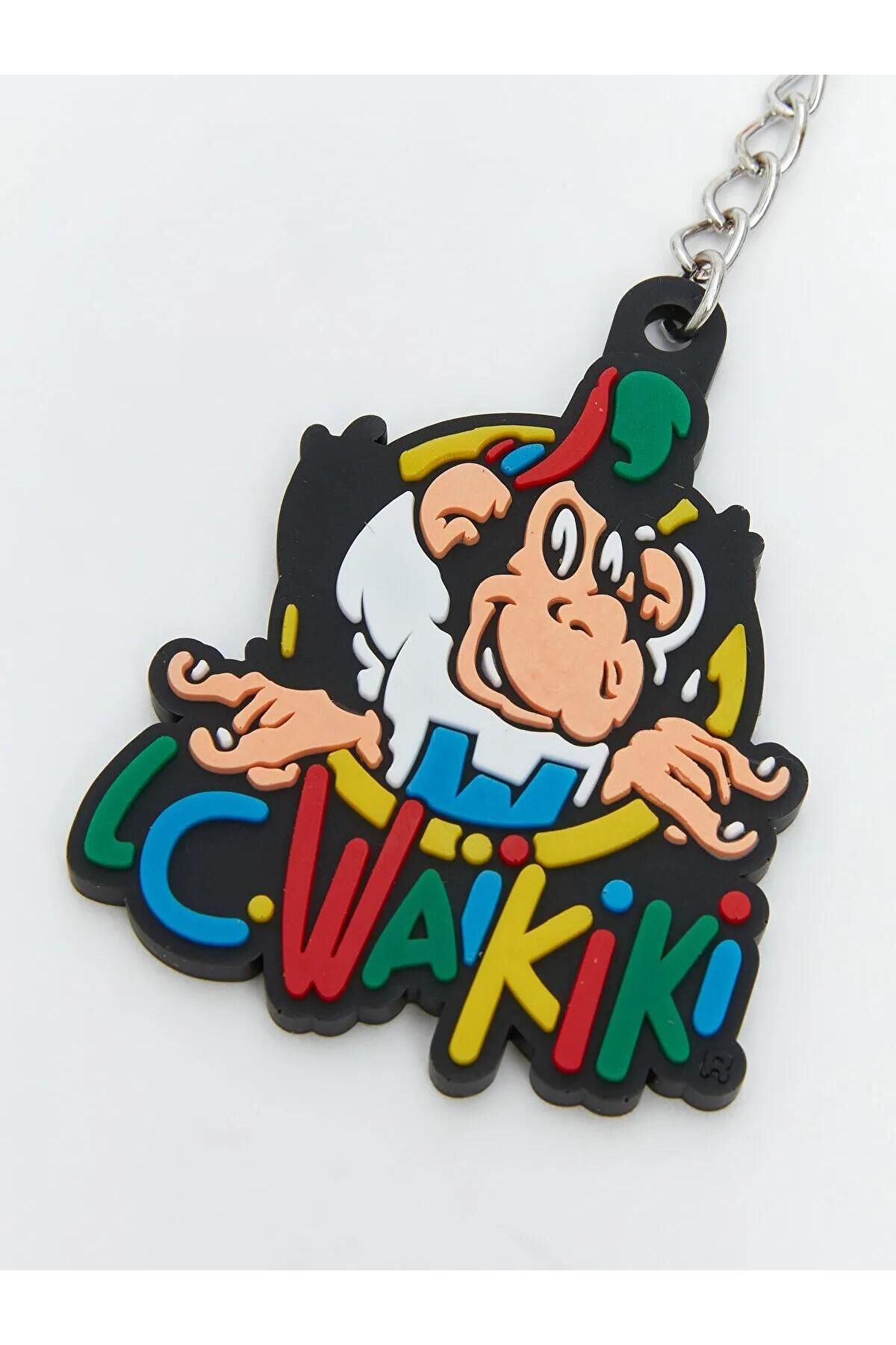 LC Waikiki-Lcw Eco Nostalgic Monkey Figured Keychain (W5) 2