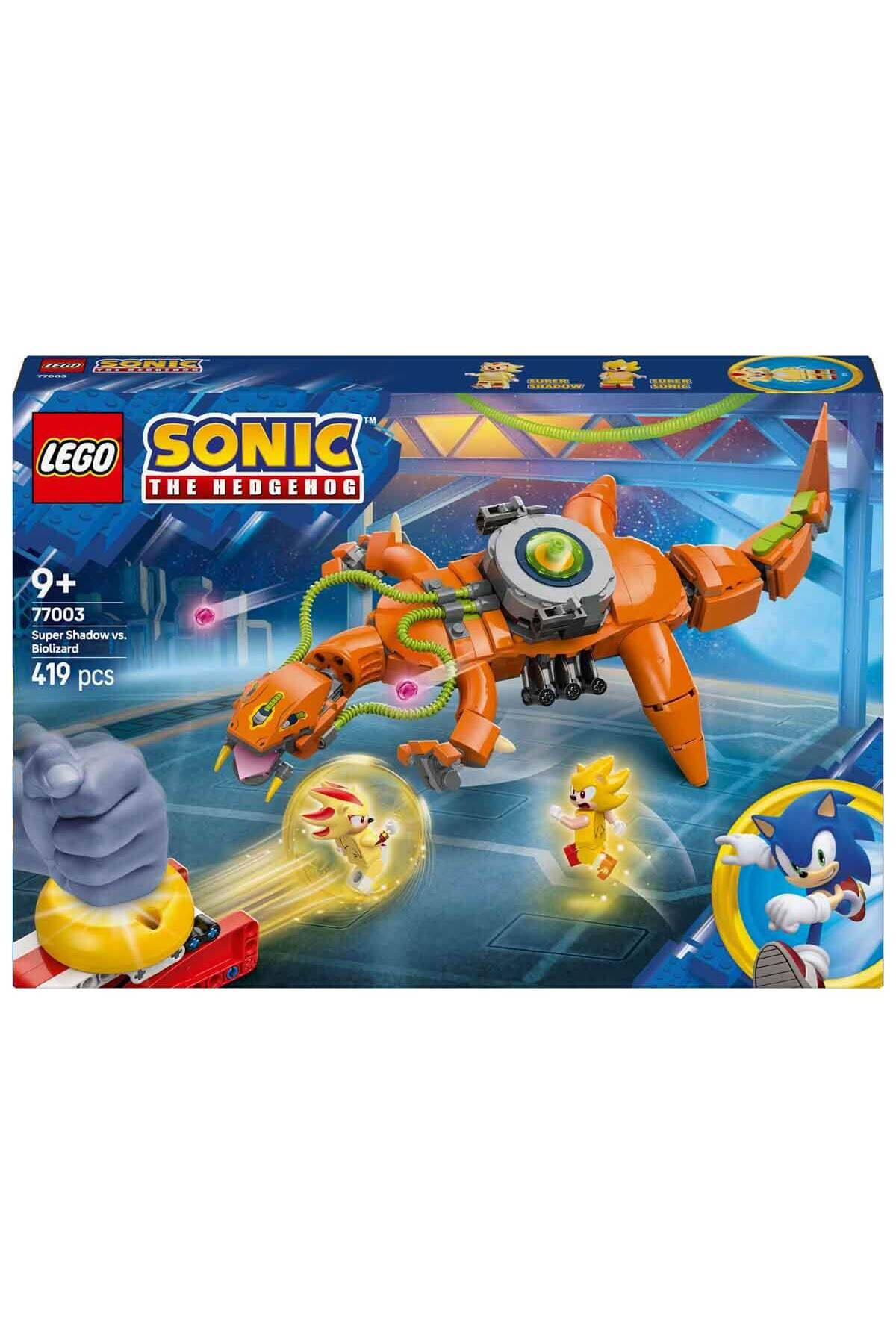LEGO-®   Sonic the Hedgehog ™   Super Shadow vs. Biolizard 77003 – súprava na výrobu 9+ hračiek (419 Pr) 5