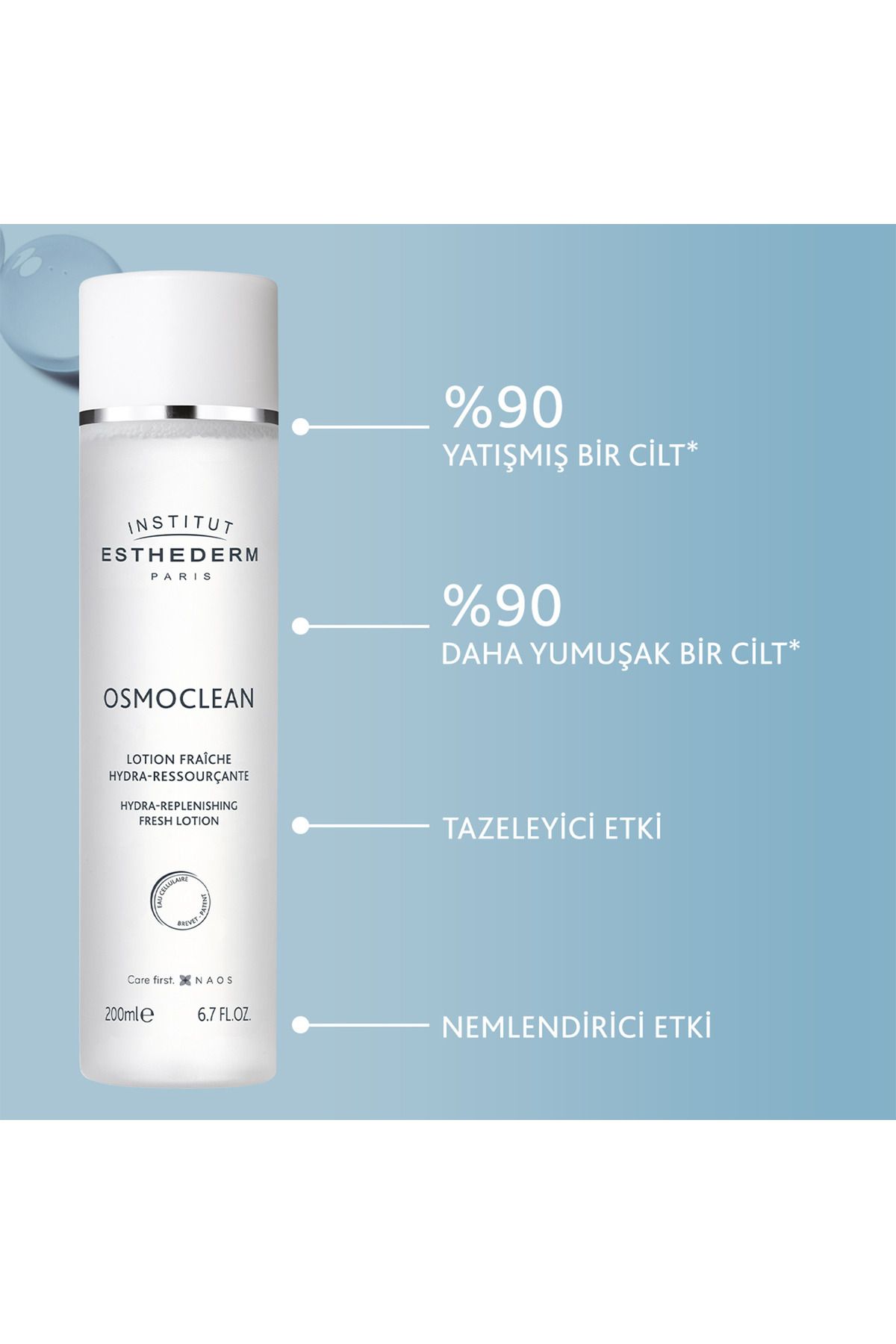 Institut Esthederm-Regenerating Lotion That Helps Cleanse the Skin, Moisturize and Create a Fresh Appearance 200 ml 1