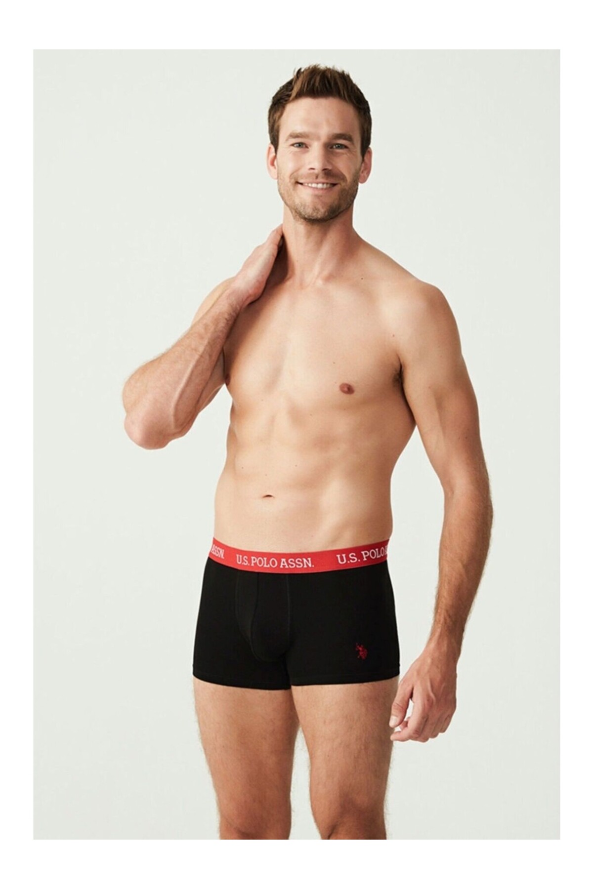 باکسر مردانه لایسنس دار- تحت لیسانس فاق نرمال | یو ای پولو U.S. Polo Assn. 80253BOXER29TEM - تصویر 4