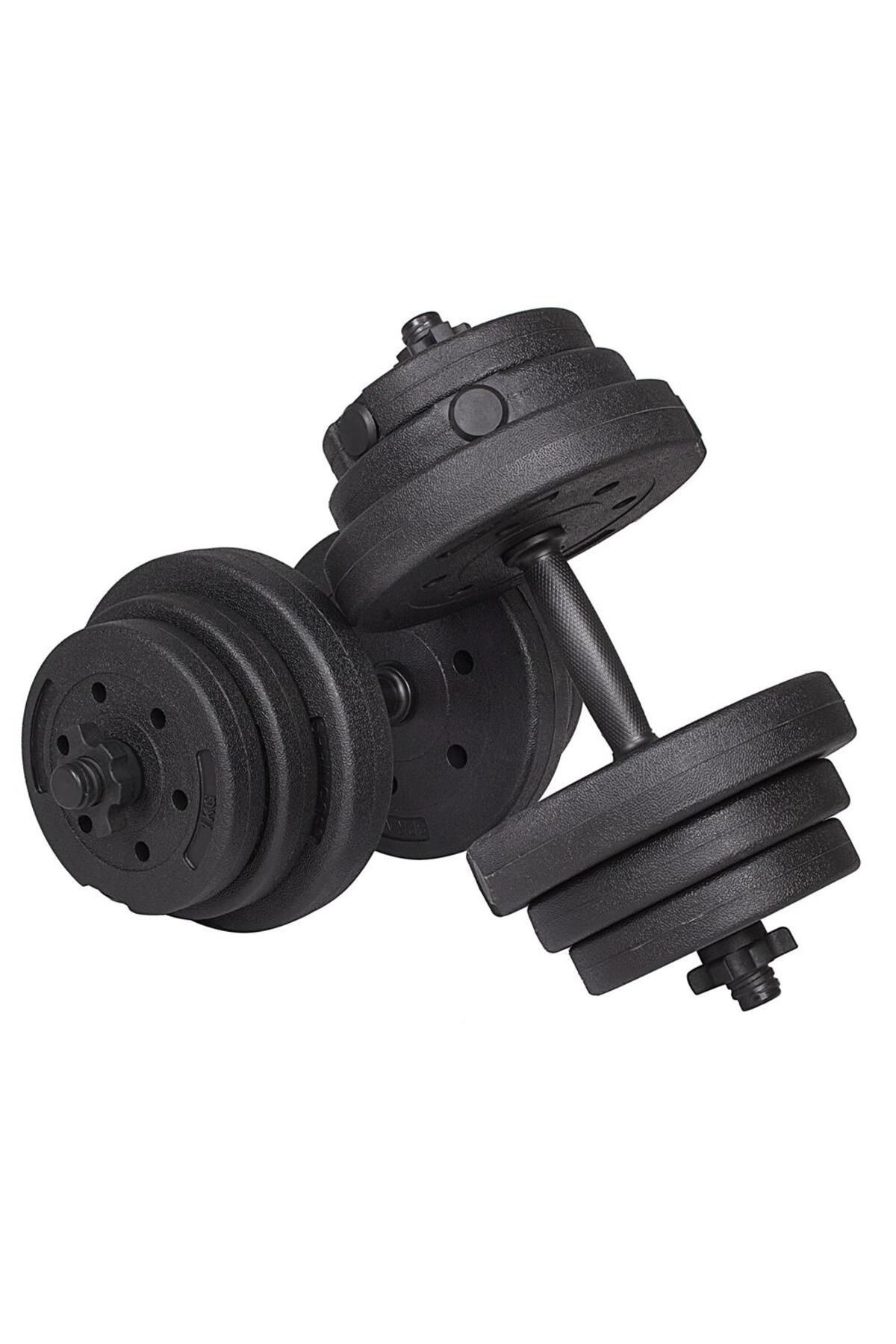 SERSIMO-Adjustable dumbbell set 20kg (2x10kg) made of composite 1