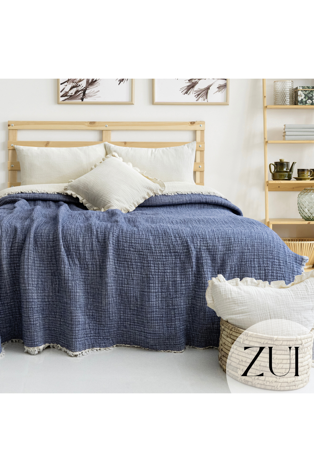 tekstill Çift Kişilik Müslin Yorgan