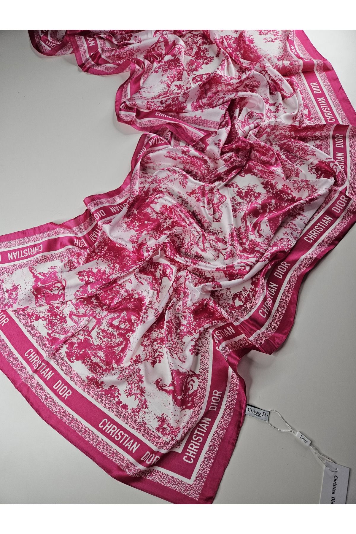 Webinay Home-Cd Pattern Voile Silk Shawl New Season Scrafs Hijab 1