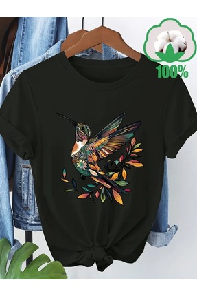 shidumanlar Renkli Güvercin Oversize Penye Tshirt