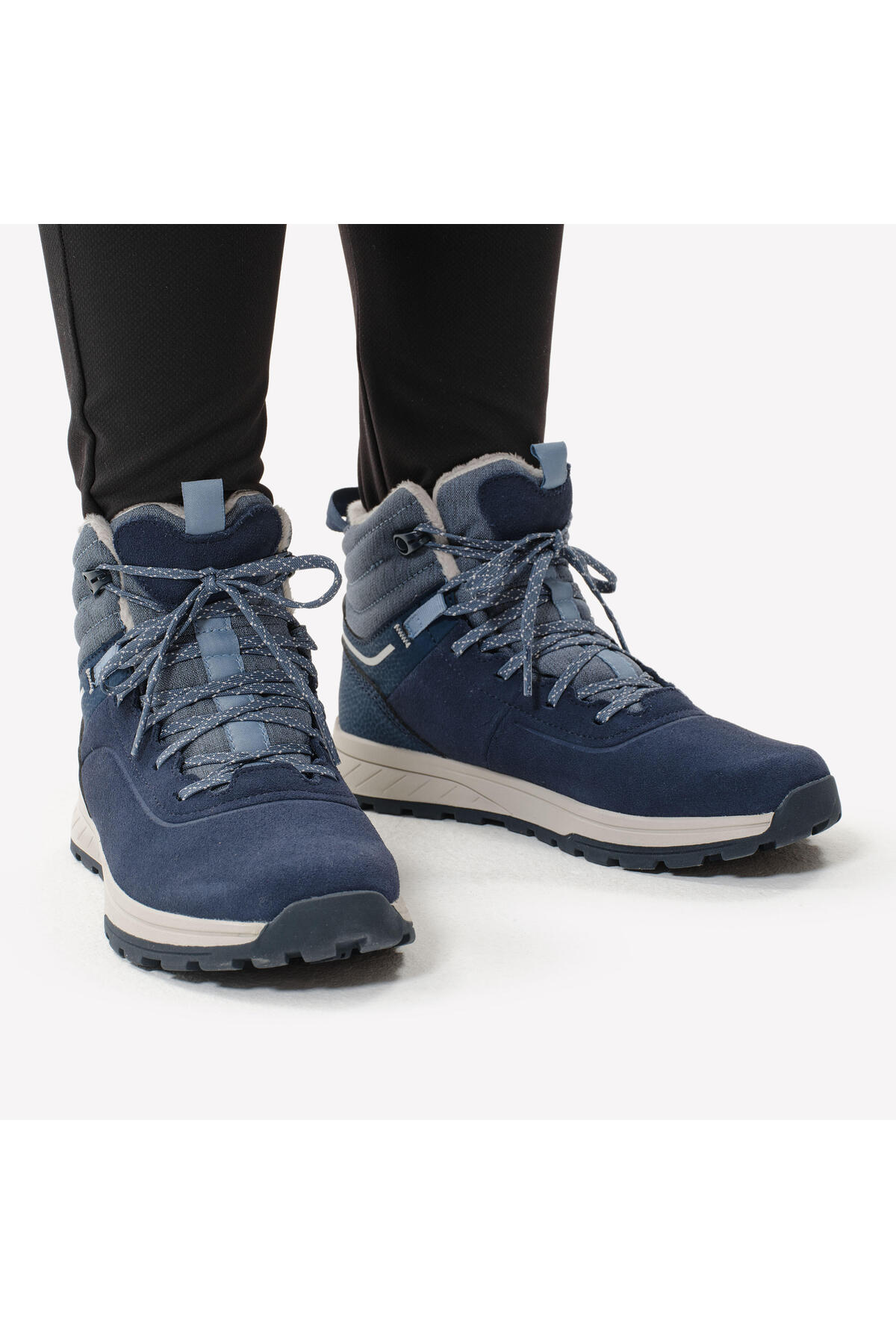 Decathlon  Quechua Çocuk Outdoor Kar Botu - Su Geçirmez - Lacivert - SH500 - Görsel 6