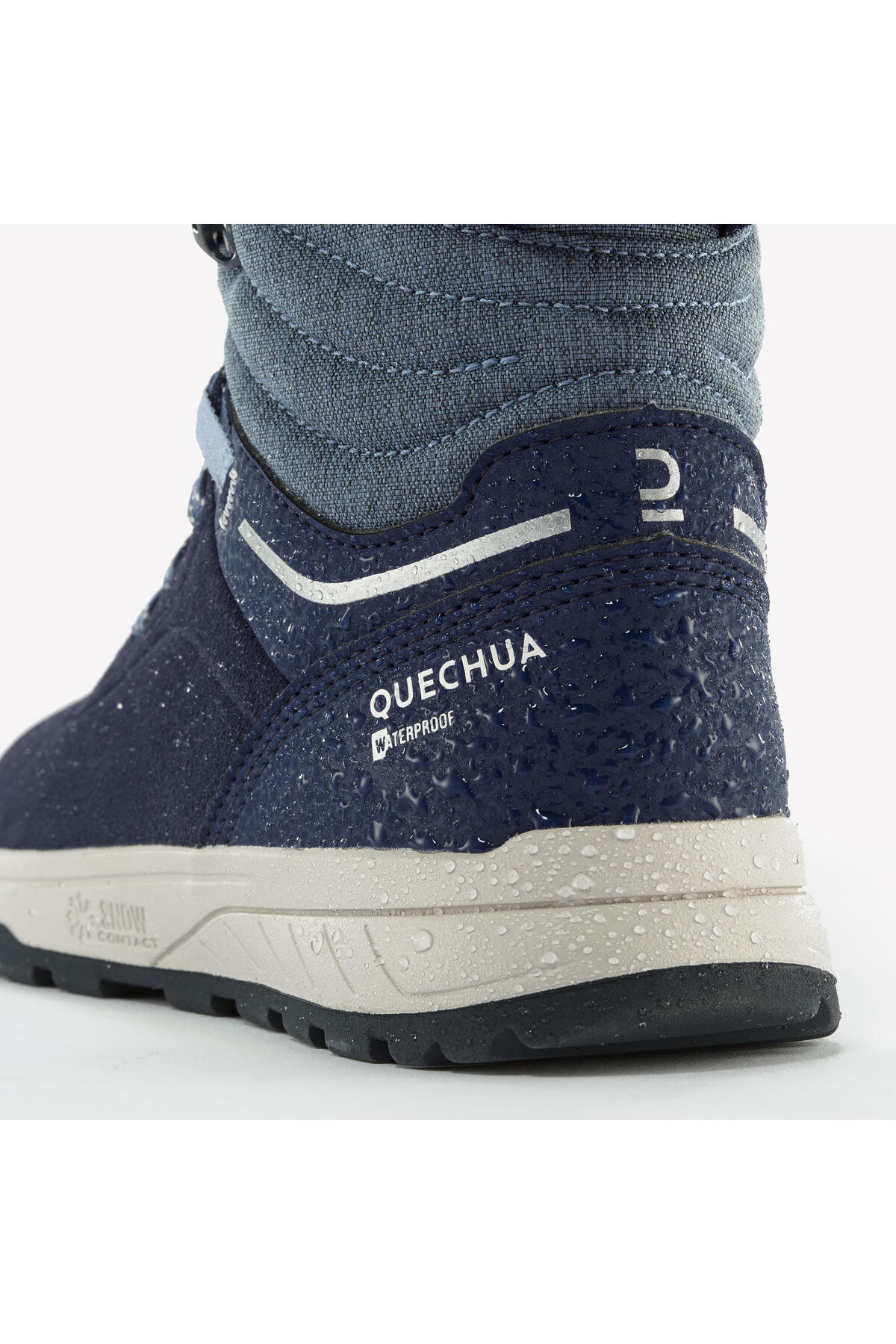 Decathlon  Quechua Çocuk Outdoor Kar Botu - Su Geçirmez - Lacivert - SH500 - Görsel 8