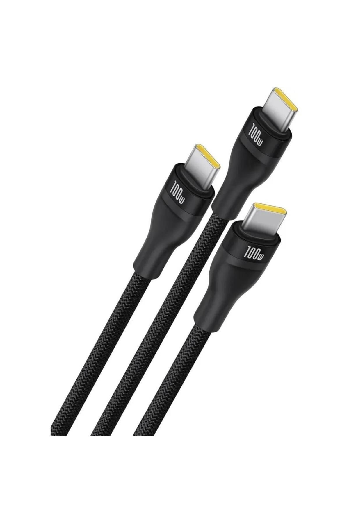 Baseus-3-in-1, 100W Multi Charging USB C to USB C Cables 4