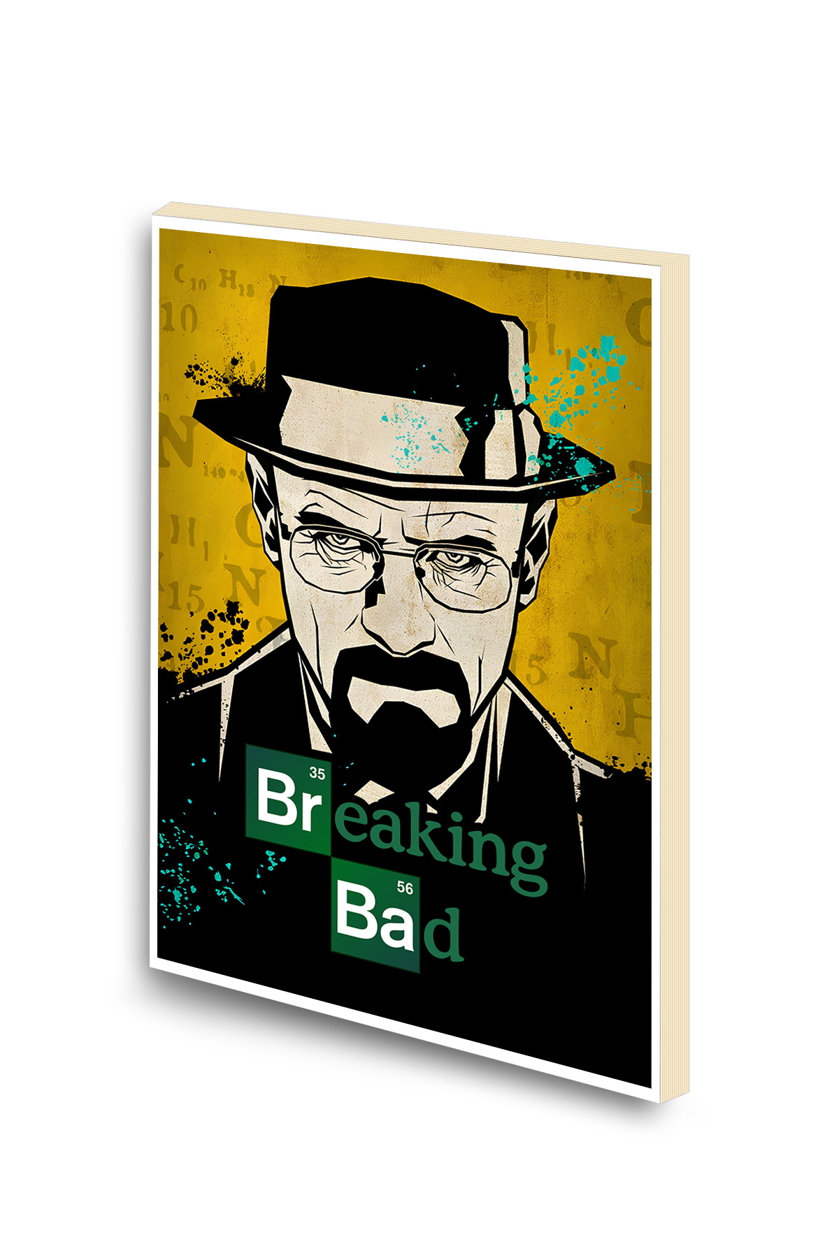 iyi fikirler-Breaking Bad Walter White Printed A6 Small Size Unlined Notebook 1