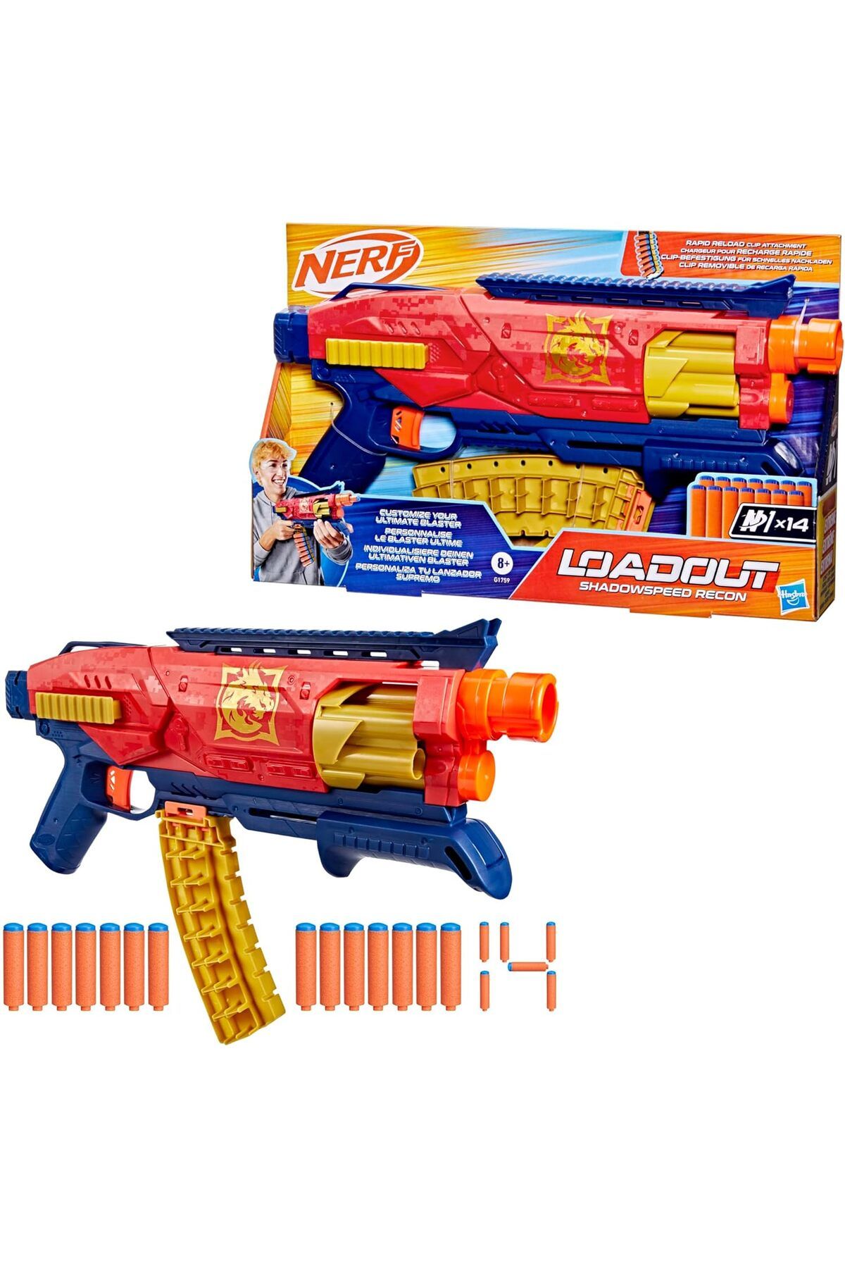 Hasbro-Nerf Load Out Shadowspeed Recon G1759 3