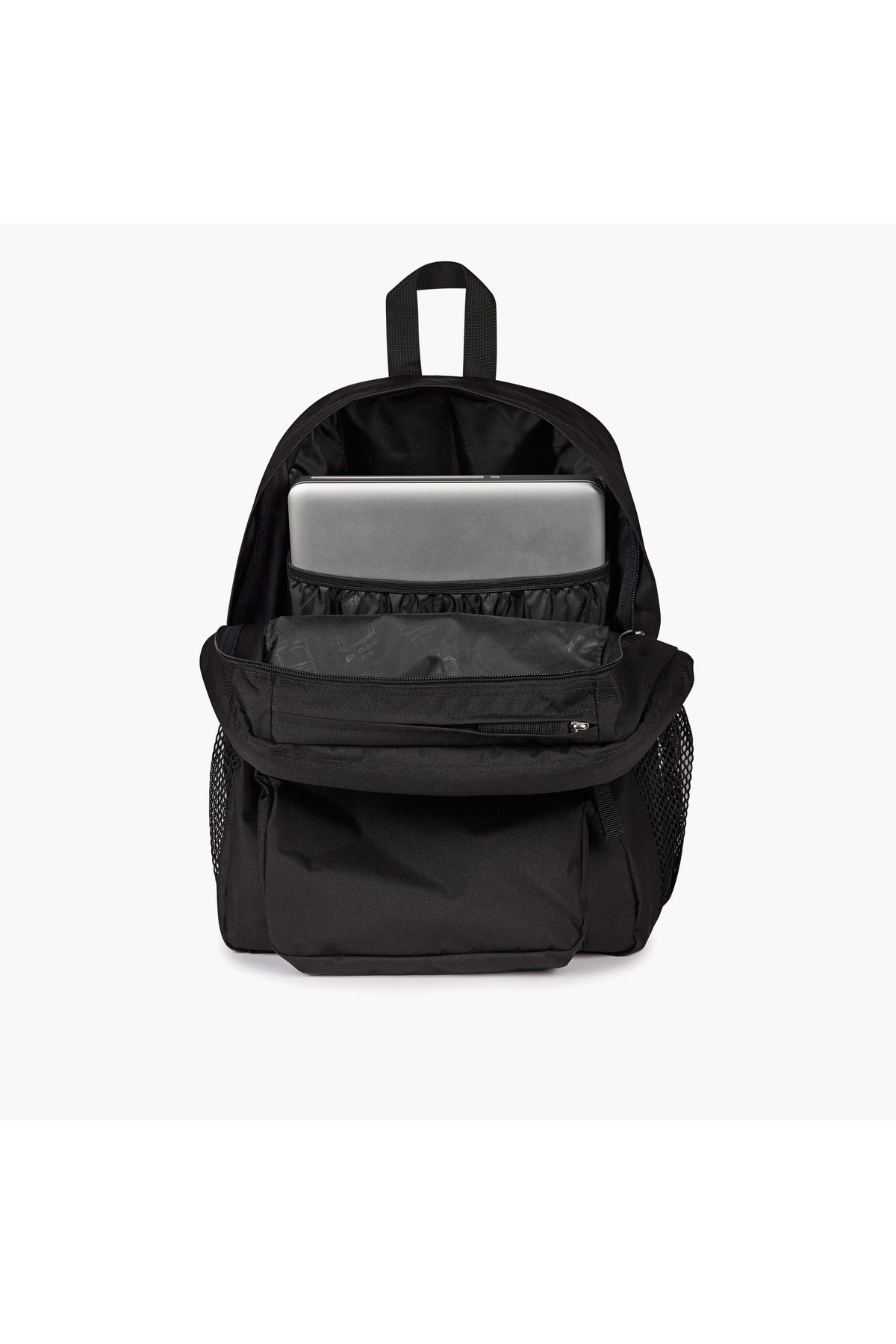 Jansport-Solid Backpack with Adjustable Straps and Zip Closure - 19x33x5 cms 5