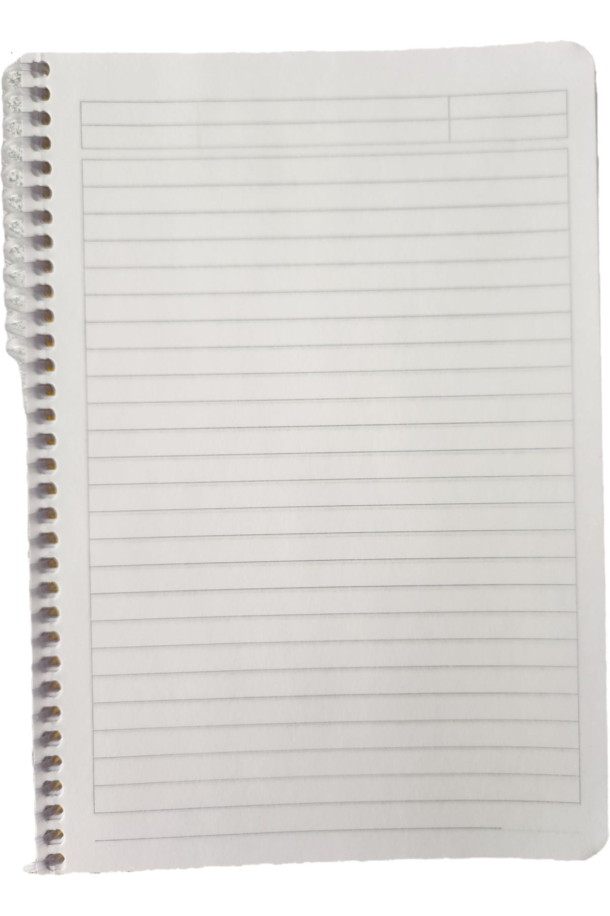 Mikro-2 Pieces A5 Spiral Lined Notebook – 72 Sheets – Pp Cover – Bag Size Notepad 4