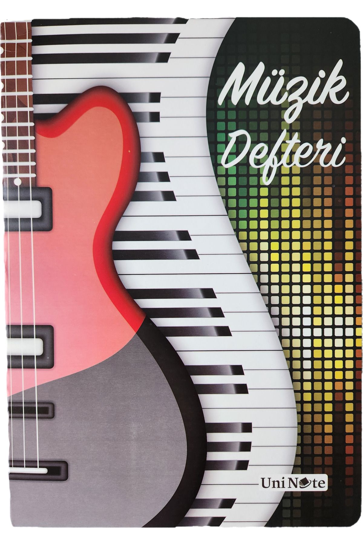 Mikro-Music and Painting Notebook Set – A4 20 Sheets of Music + 25X35 cm 15 Sheets of Painting Notebook 4