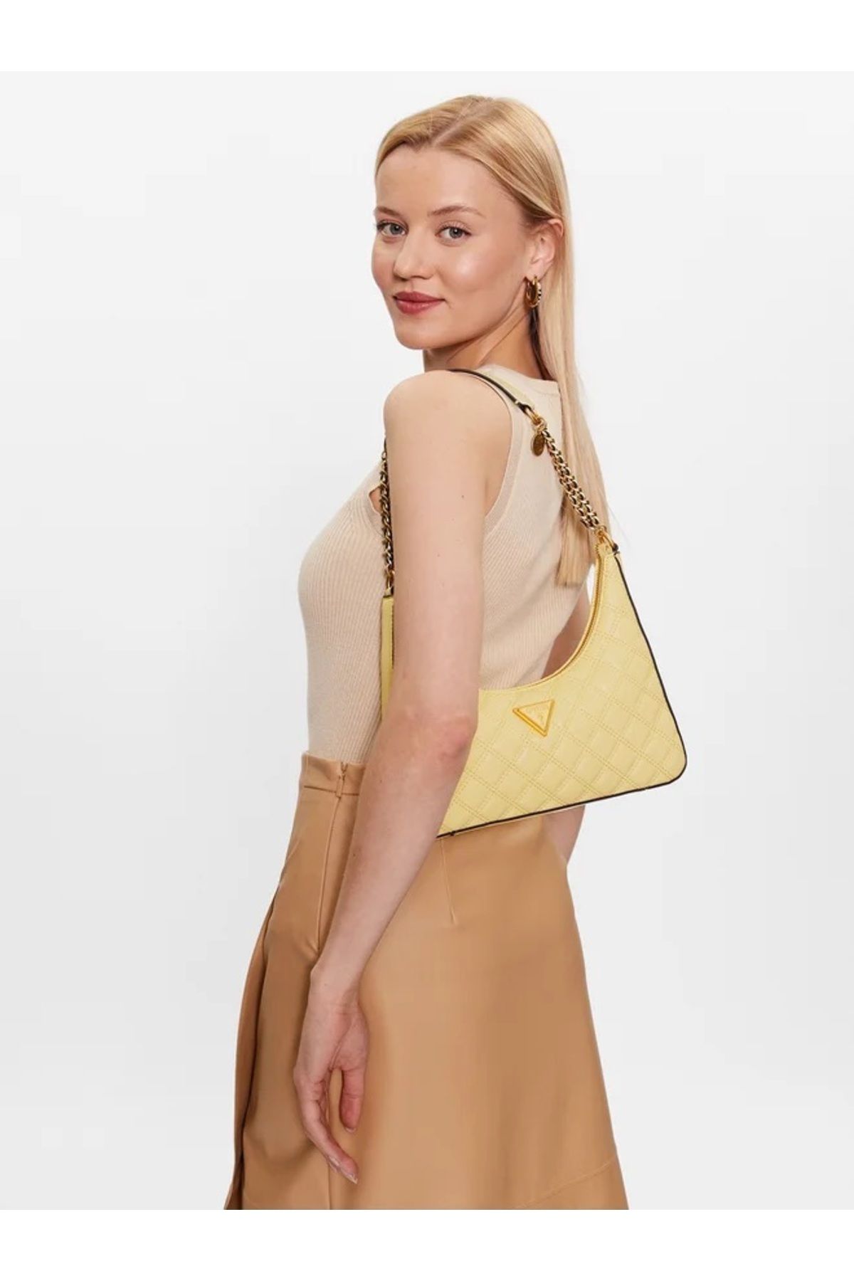 Guess-Geantă Giully (QA) HWQA87 48180 Galben 5