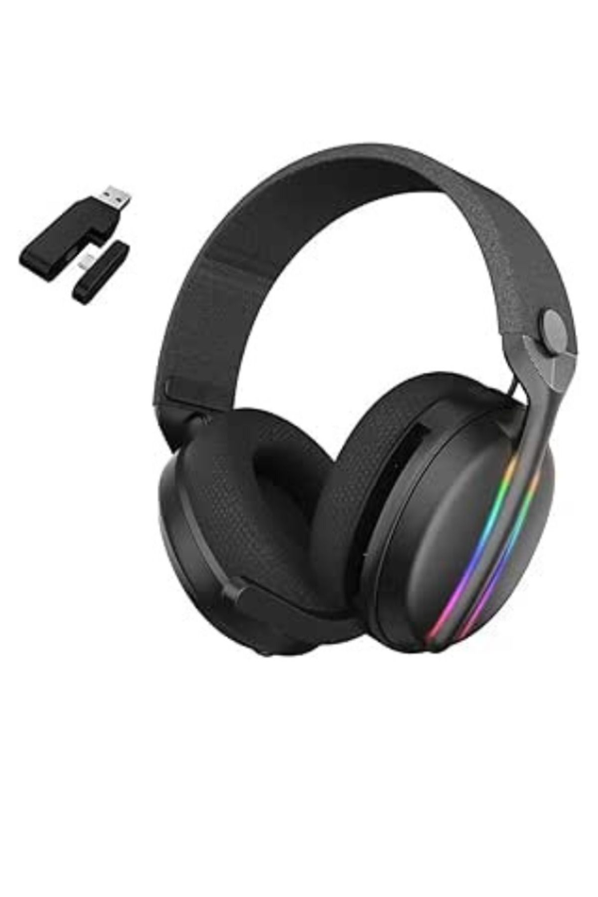 ASA-Wireless Gaming Headset for PlayStation and Mac with Microphone, Phones, Bluetooth Wireless Headset, Wired Mode 3R 1