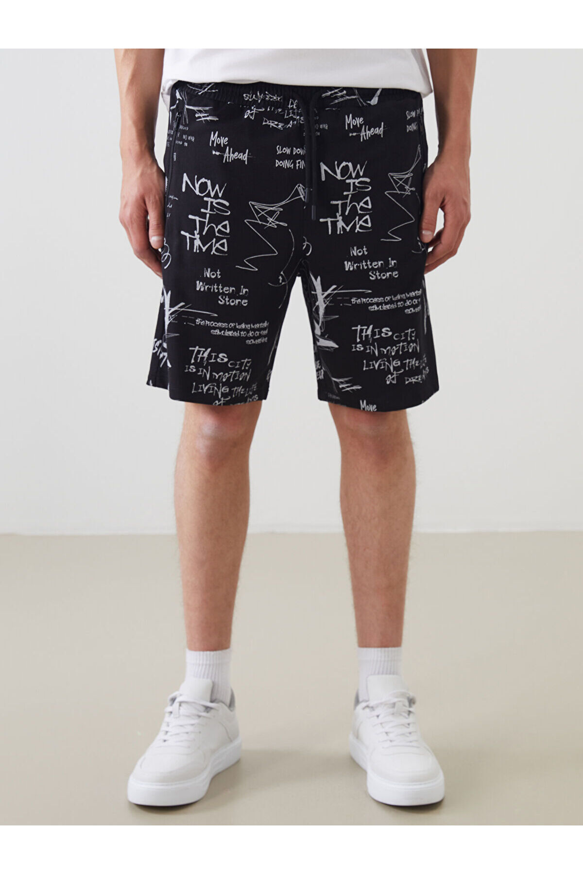 LC Waikiki-Ανδρικό σορτς New Season Standard Fit - S5EH70Z8 5
