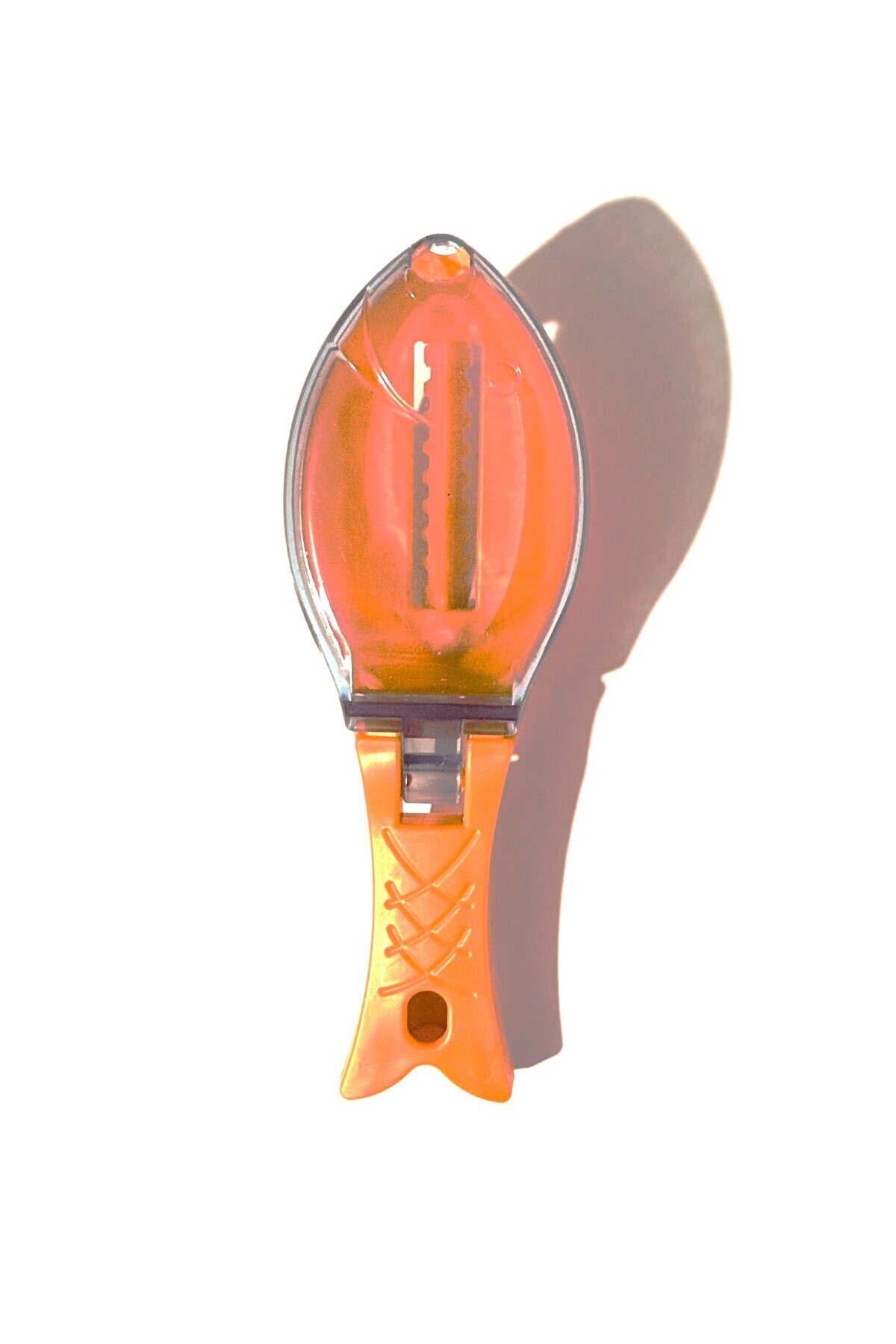 HfzFishing Balık Pulu Temizleme Aparatı-Turuncu