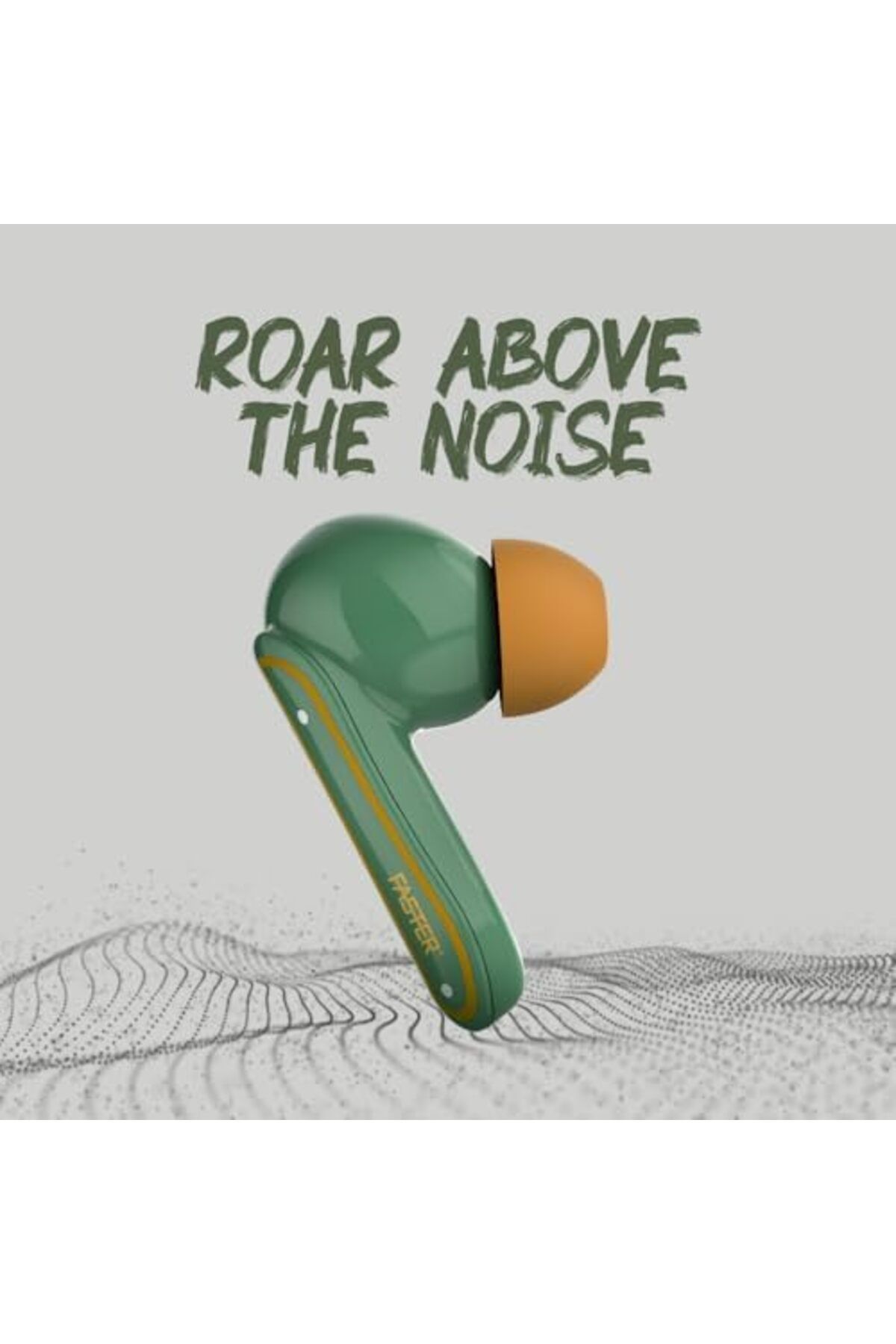 Faster-Roar Bluetooth Earbuds - 36Hrs Playback Wireless 5.3V Bluetooth Earbuds with ANC, Low Latency 3