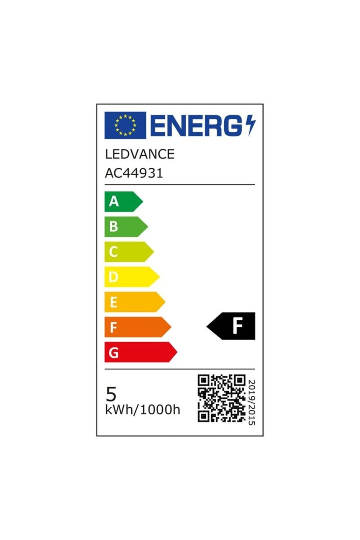 Osram-Set 5 becuri LED, tip lumânare, E14, 4.9W echivalent a 40W, 470 lm, lumină neutră, 4000k, 360-d 6