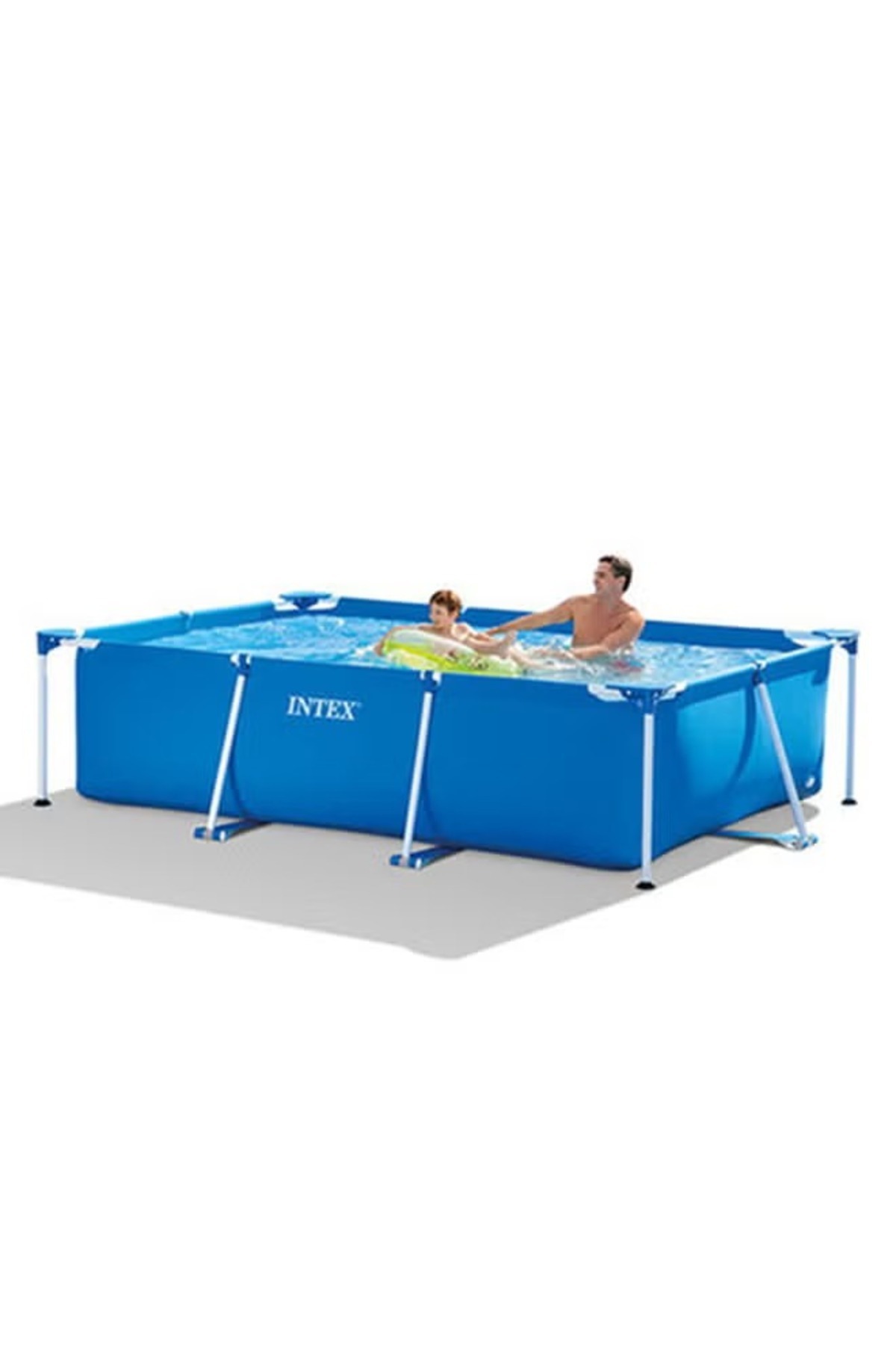 Intex-Sturdy Rectangular Frame Pool – Superior Strength & Durability 3m x 2m x 75cm 2