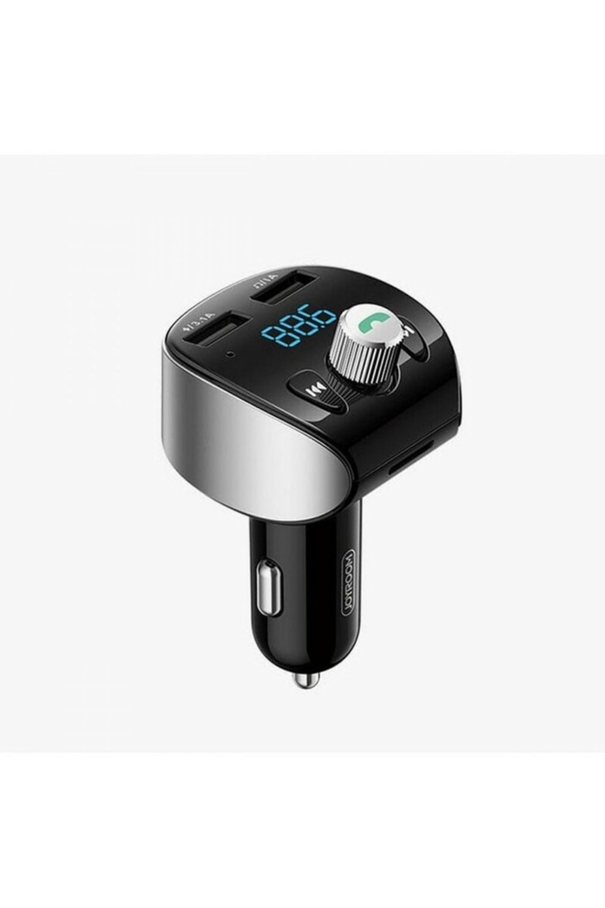 SOL-Încărcător cu modulator FM, 2 x USB, MicroSD - JoyRoom, A9, Lexgard, Deep Dark 3