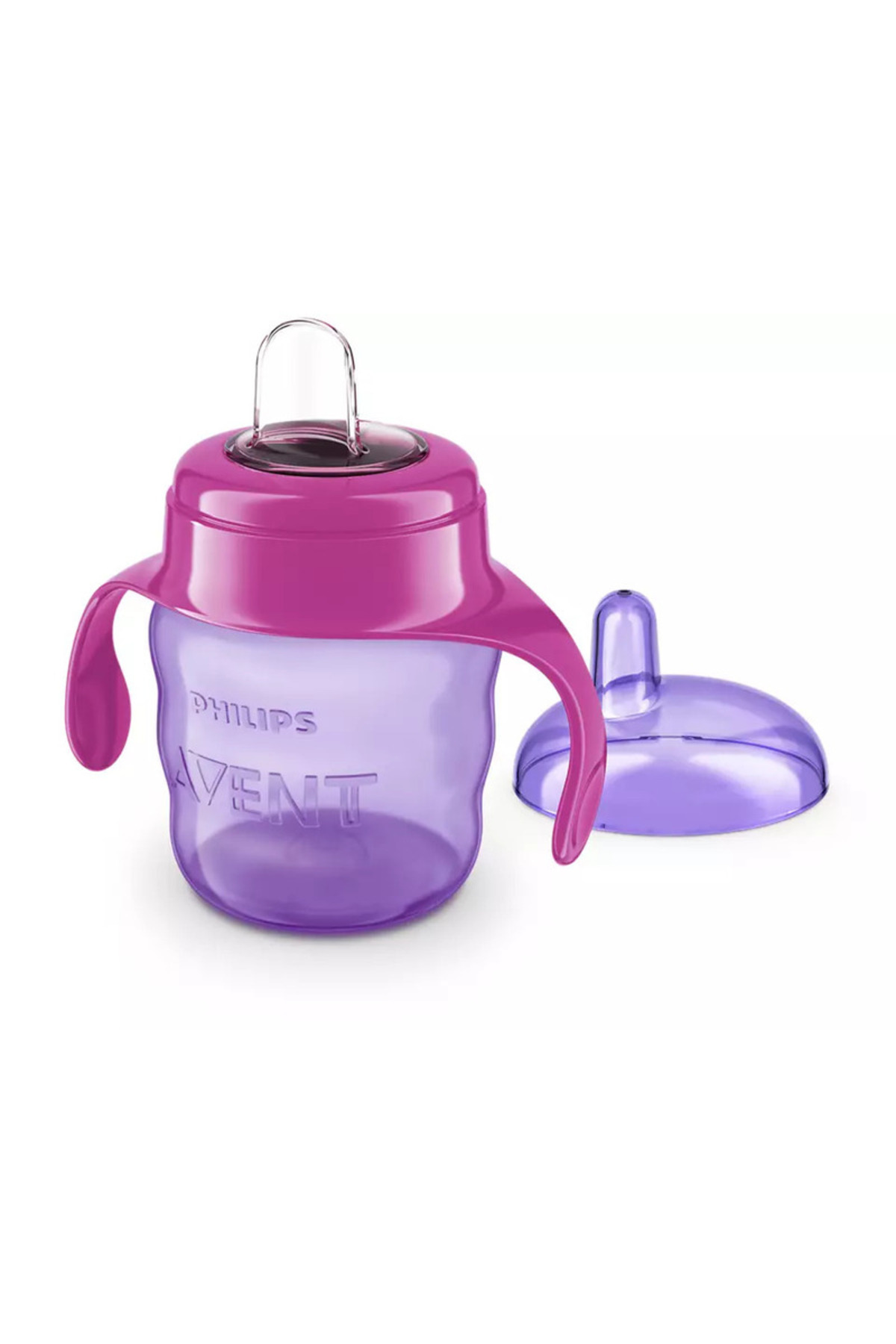 Phillips Cup with teat, Philips Avent, 6 months+, 200 ml, Pink