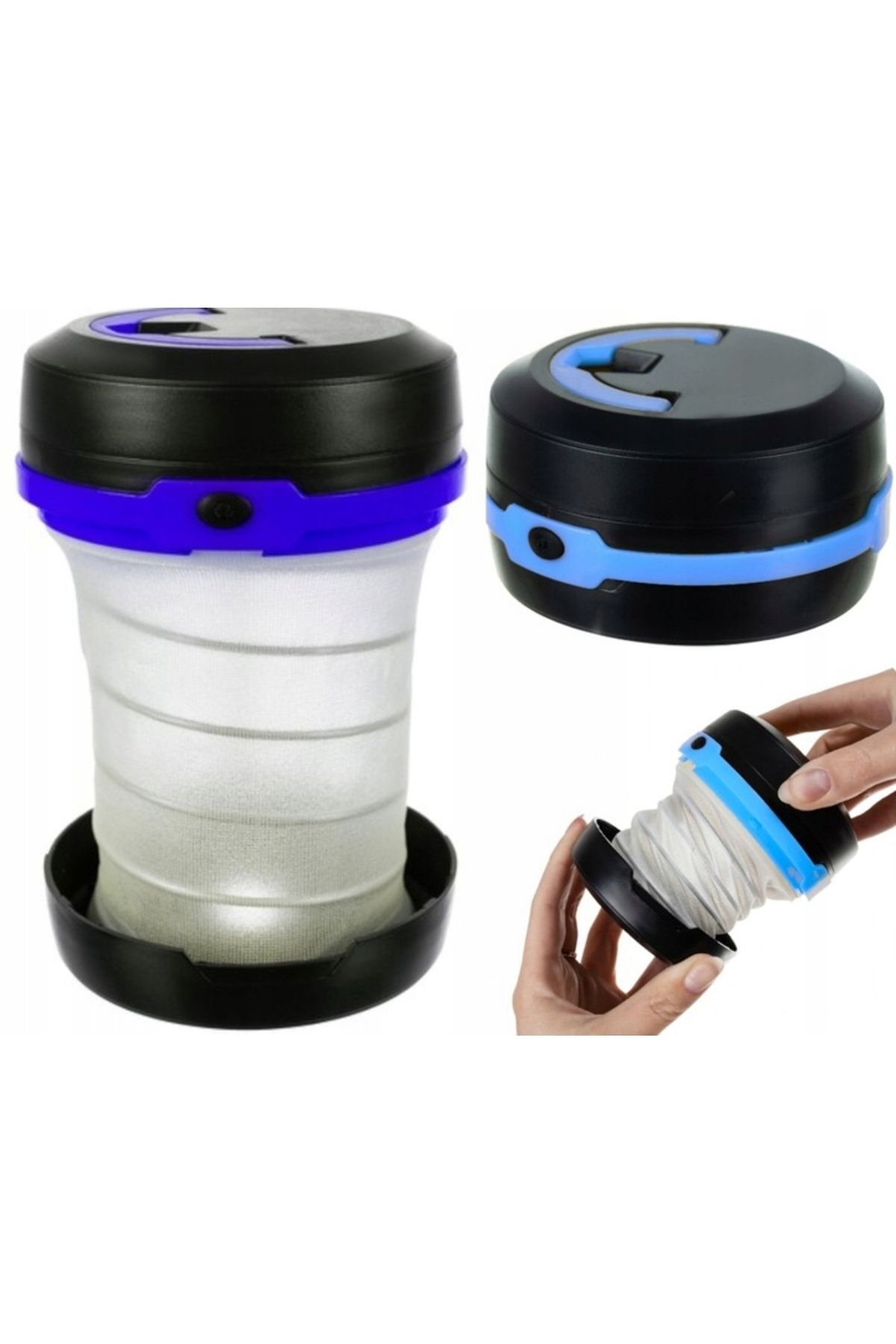 LikeSmart-LikeSmart 2 in 1 Camping Lamp, 3 lighting modes and built-in hanger, Cold Light, Autonomy pa 8