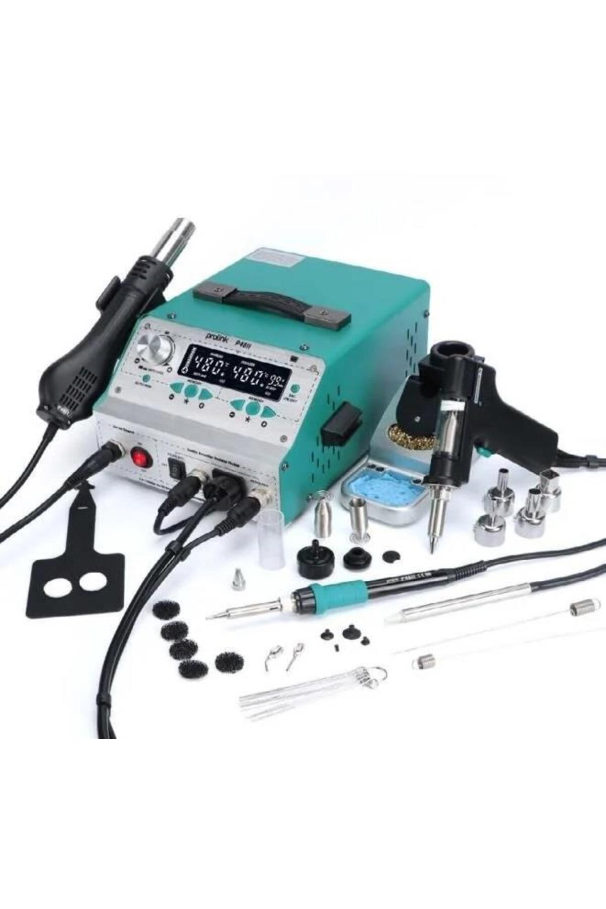 Prolink P-48 II 4in1 Sıcak Hava Vakum Üfleme ve Havya İstasyonu