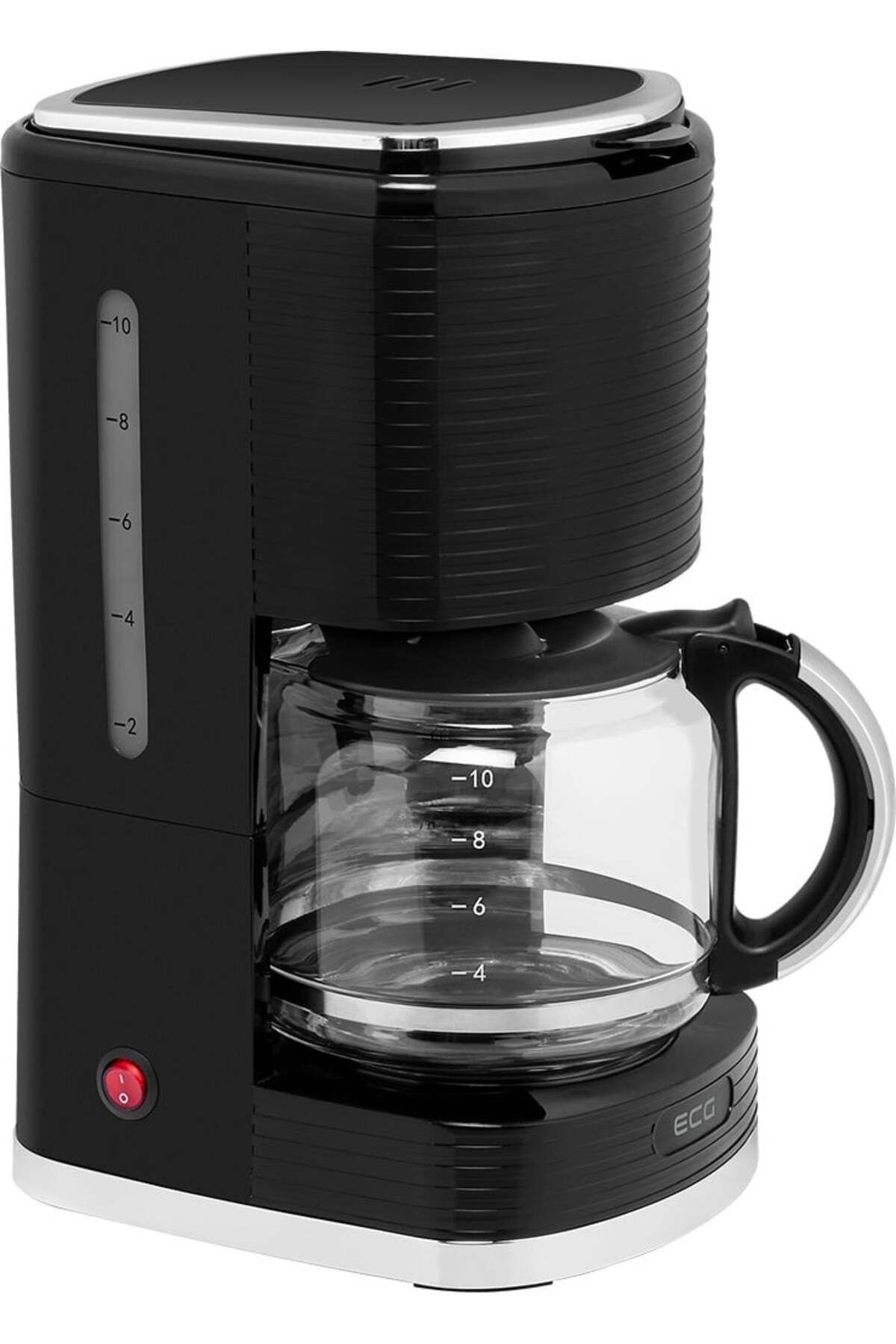 ECG-KP 2150 Stripe coffee maker, 980 W, 1.5 liters, 10 cups of coffee at once, drip-stop system 1