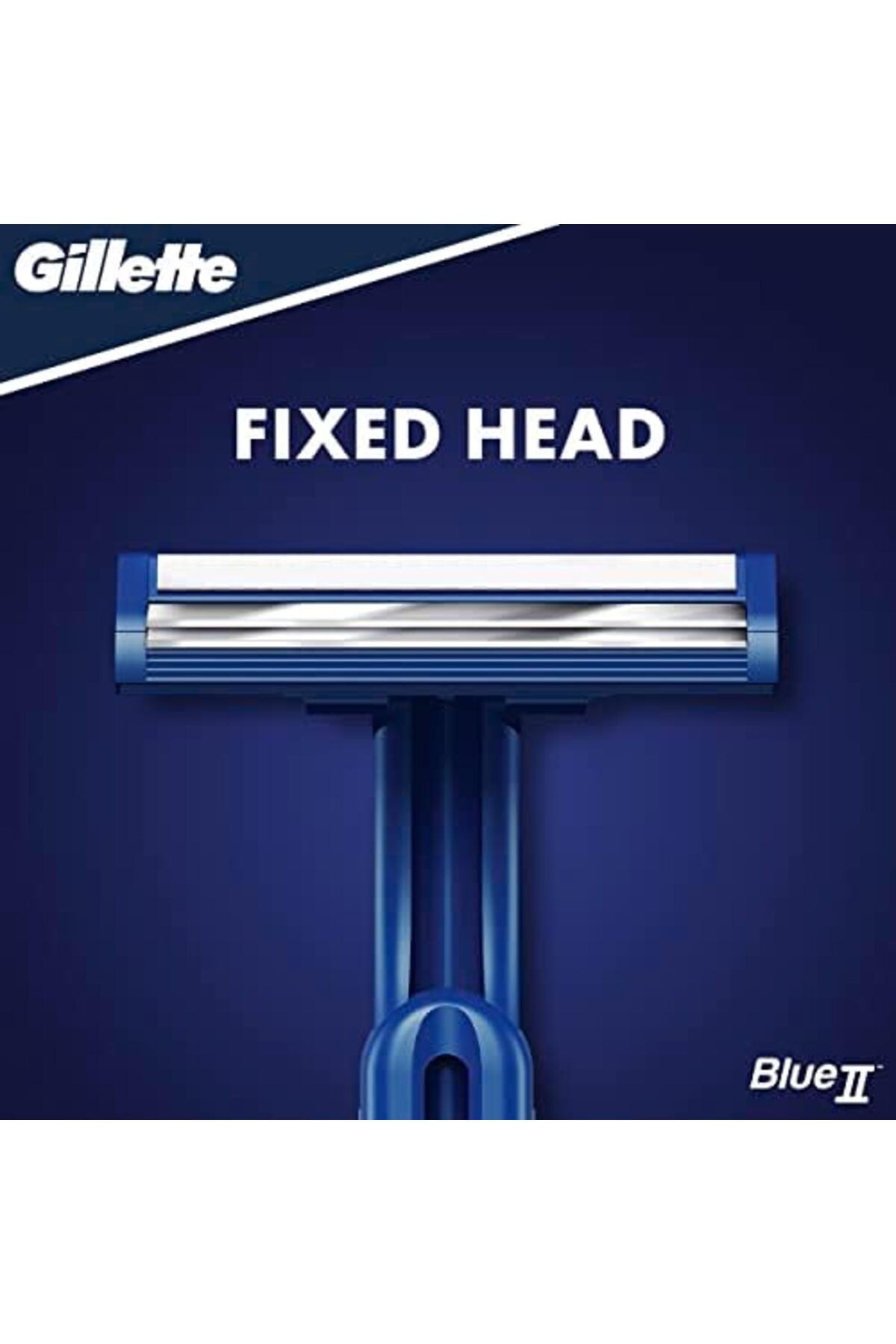 Gillette-Blue II Men's Disposable Razors x5 4
