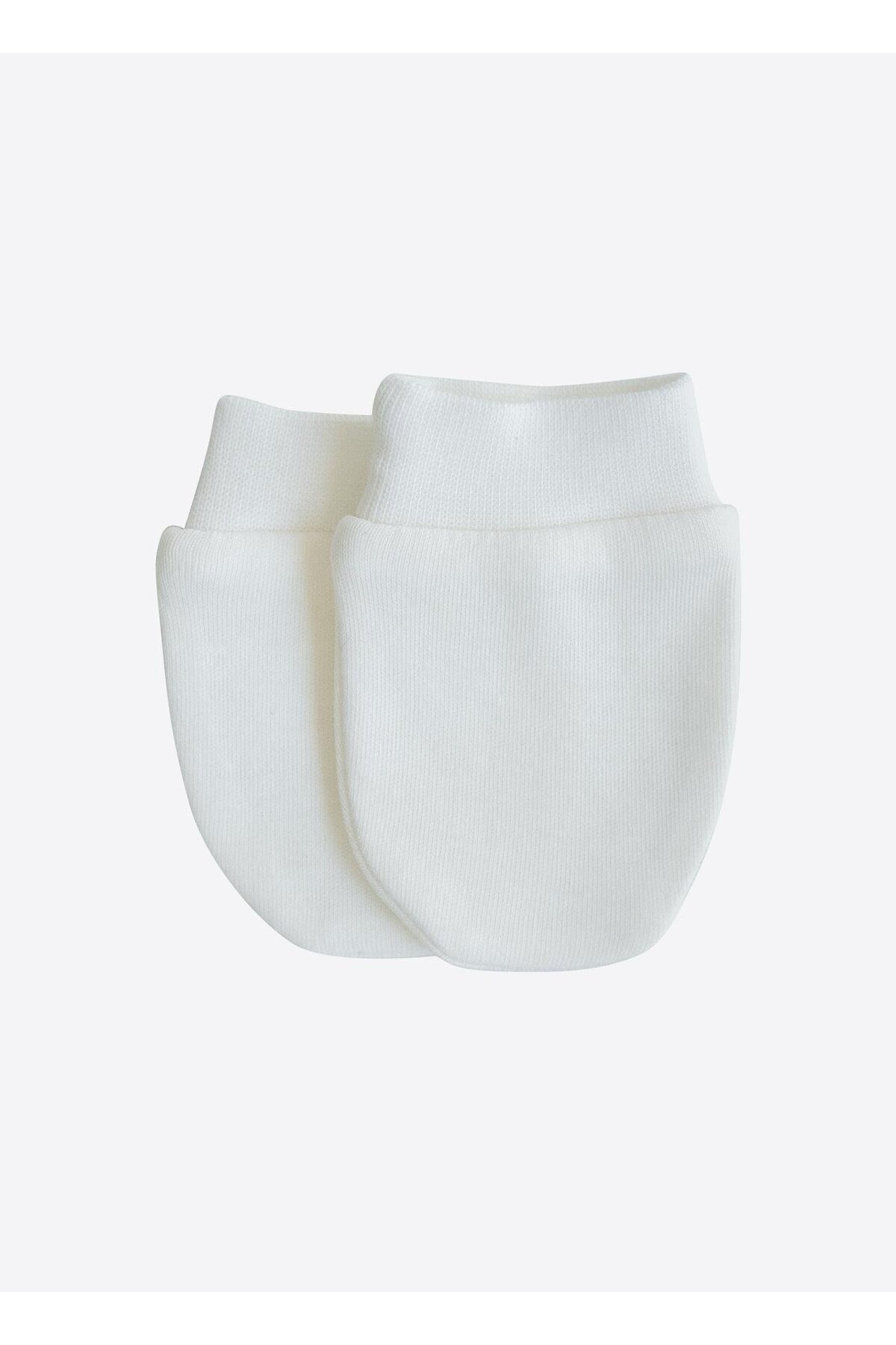 kitikate Organik New Basic 2'li Eldiven Ekru-Mavi fotoğrafı 2 (önizleme)