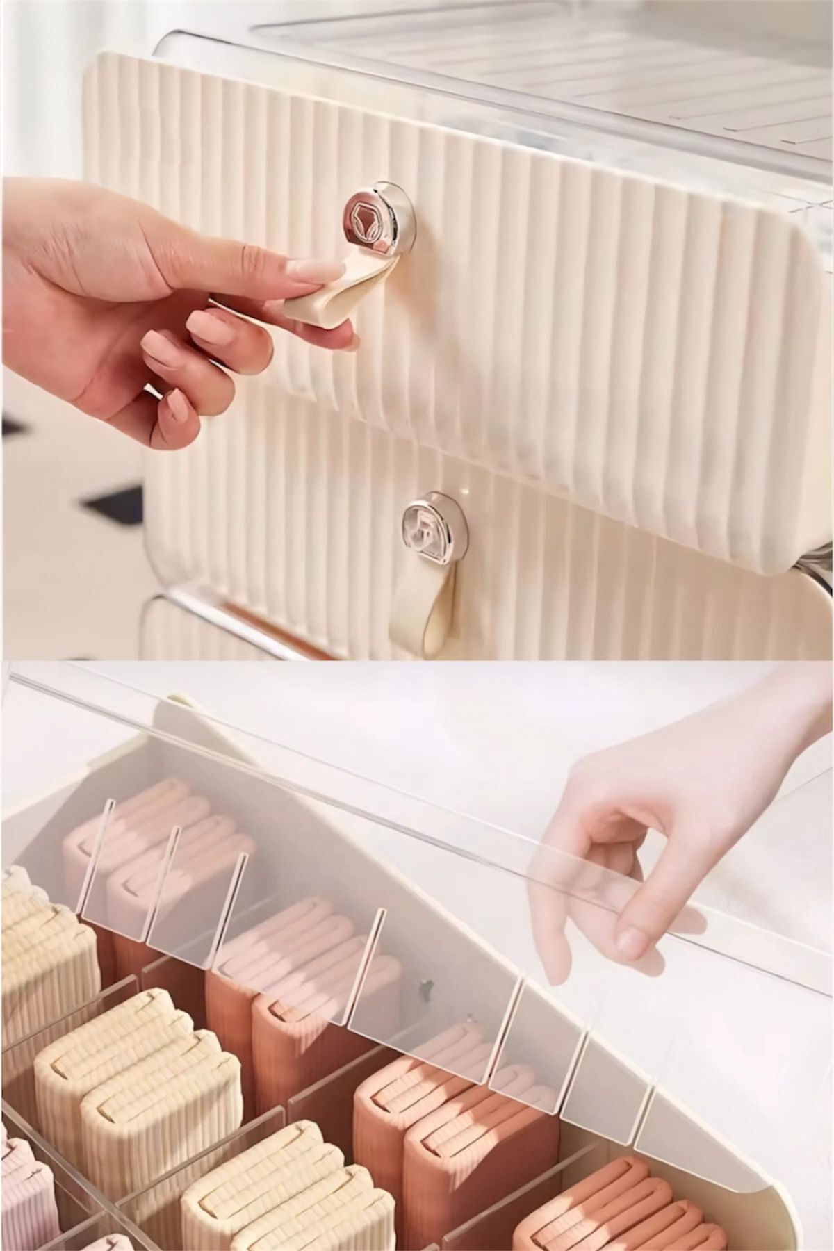 Bayev-Wenken Multi-Purpose Transparent Compartment Drawer Organizer 3517 - Drawer Organizer Organizer 2