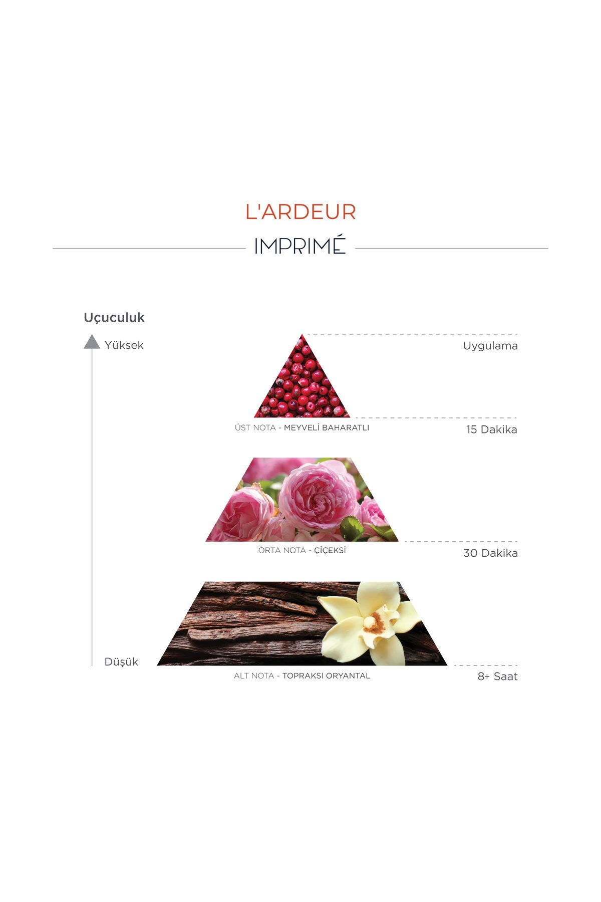Imprime-L'ardeur EDP 100 ML & Travel Size 15 ml مجموعة عطور للجنسين I شرقي، زهري I توت، زعفران 5