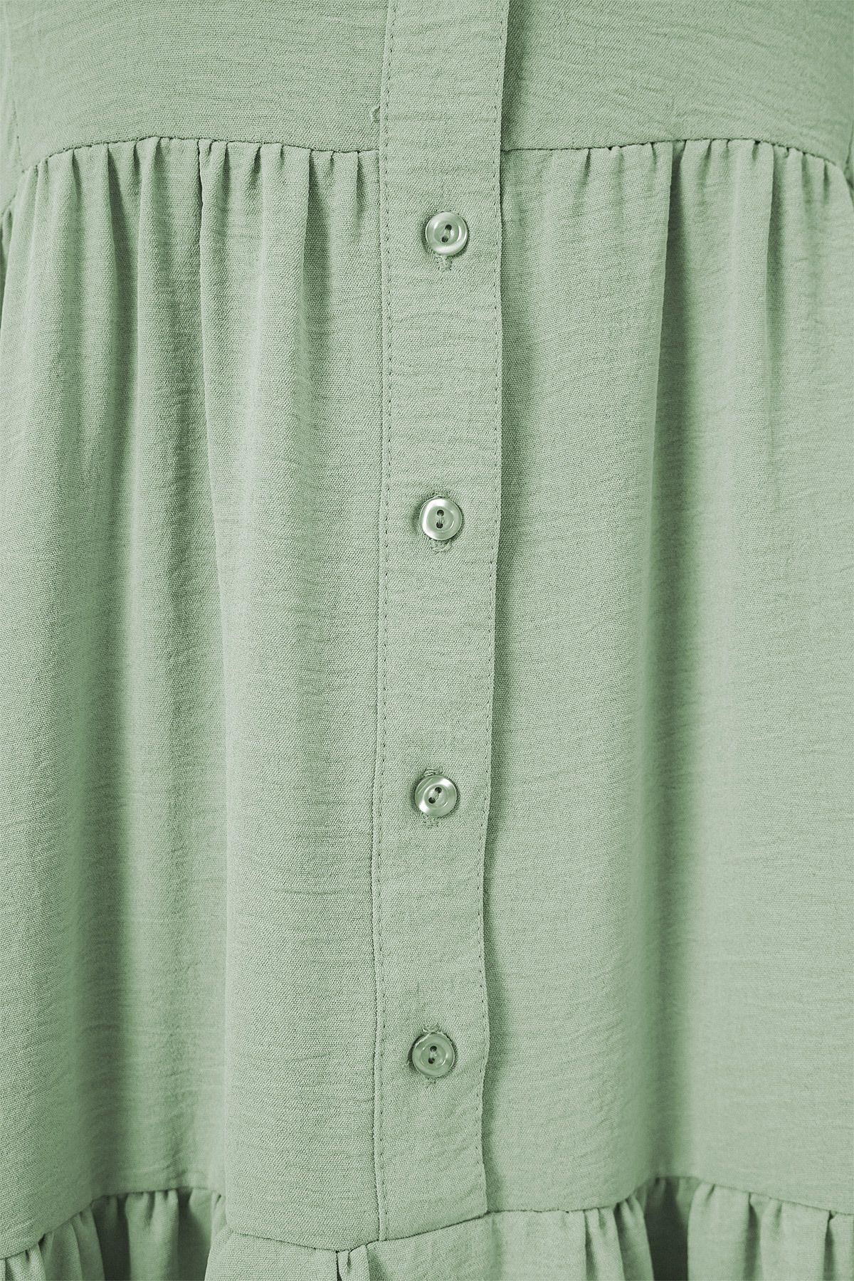Bigdart-2527 Rochie lungă hijab pentru femei - E.Green 2