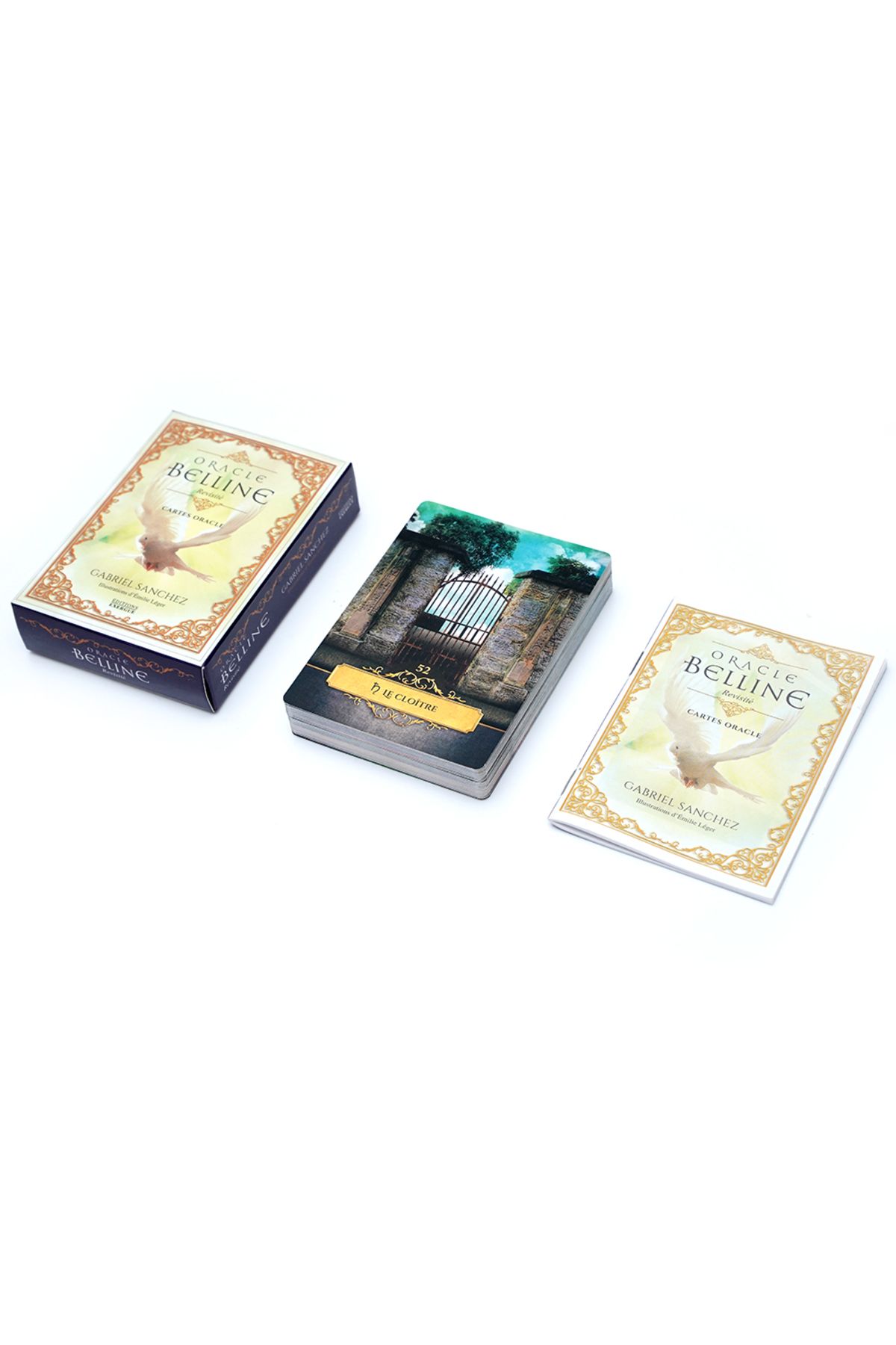 Choice-Light Grey Oracle Belline Revisite deck of oracle cards for divination and spiritual guidance featur 1
