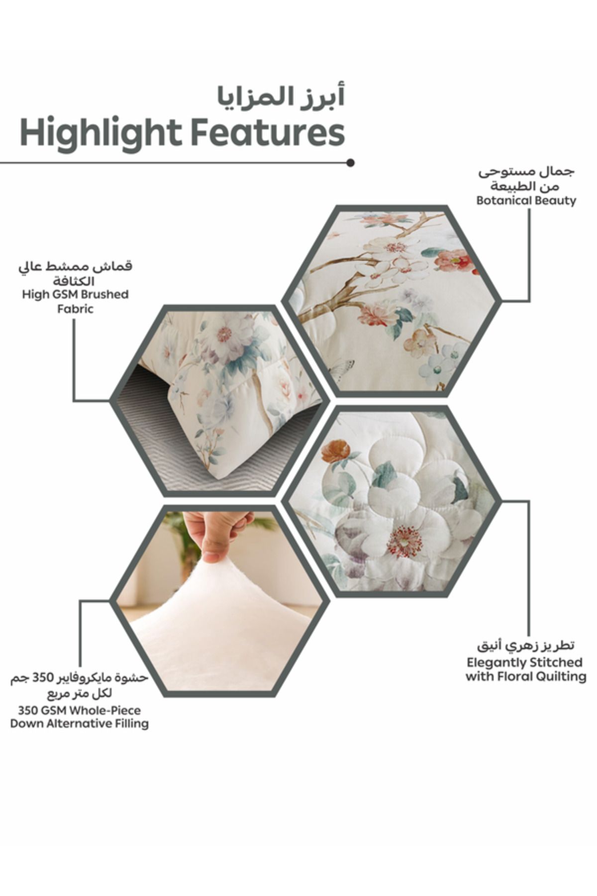 Donetella-4-Piece Digital Print Comforter Set – Twin Size 170x230 cm, Soft Microfiber Bedding Set. 4