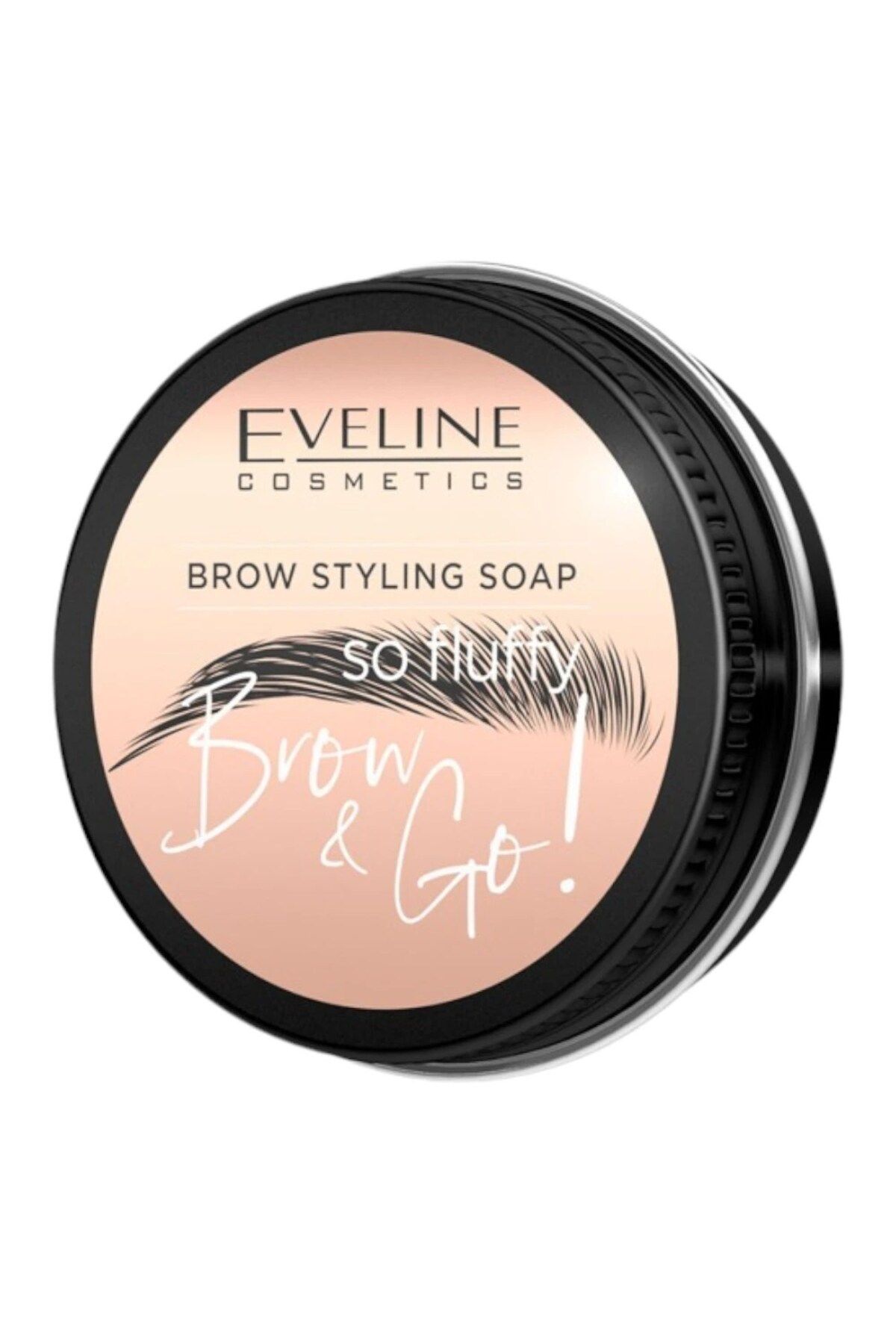 Eveline Cosmetics-Săpun de styling pentru sprâncene Eveline Brow & Go So Fluffy - Transparent 1
