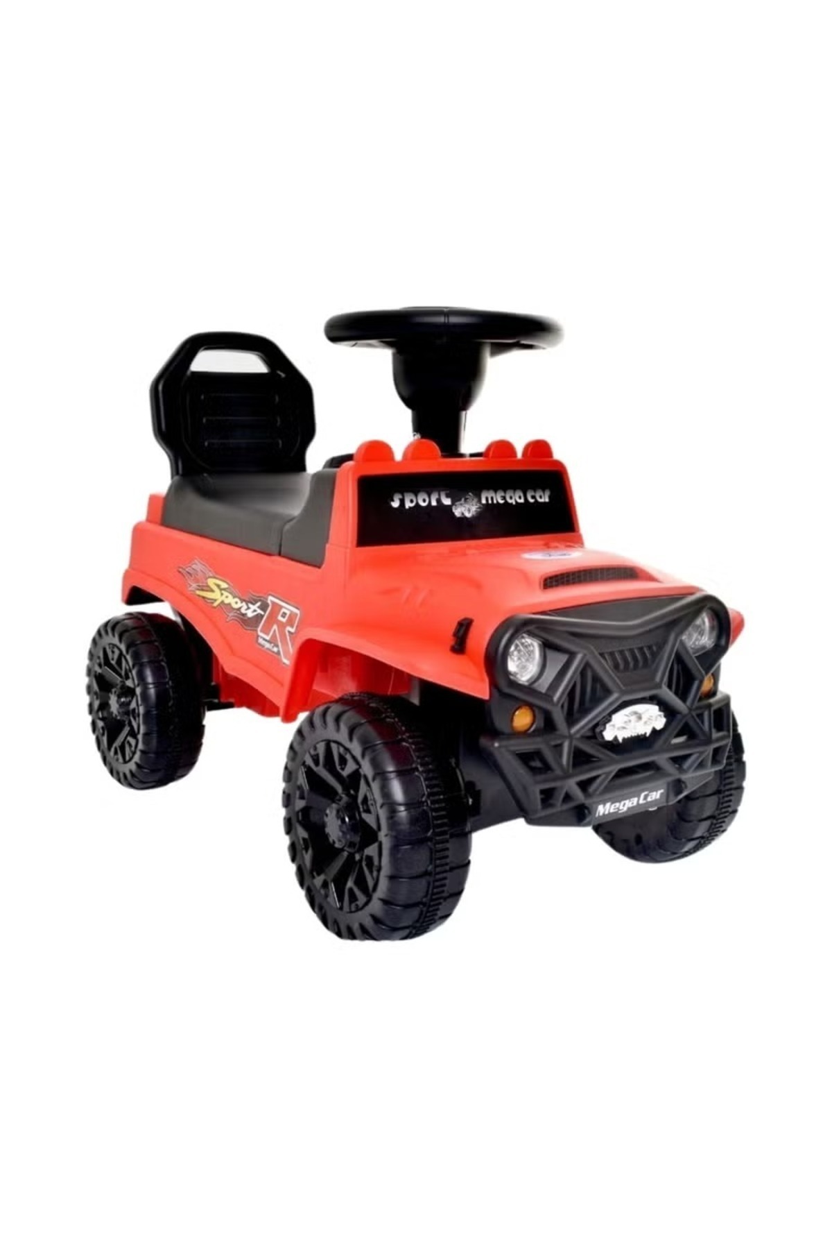 rexa-Ride-On Push Car for Kids – Smooth Steering, Backrest, and Parent Handle for Safe Fun 1