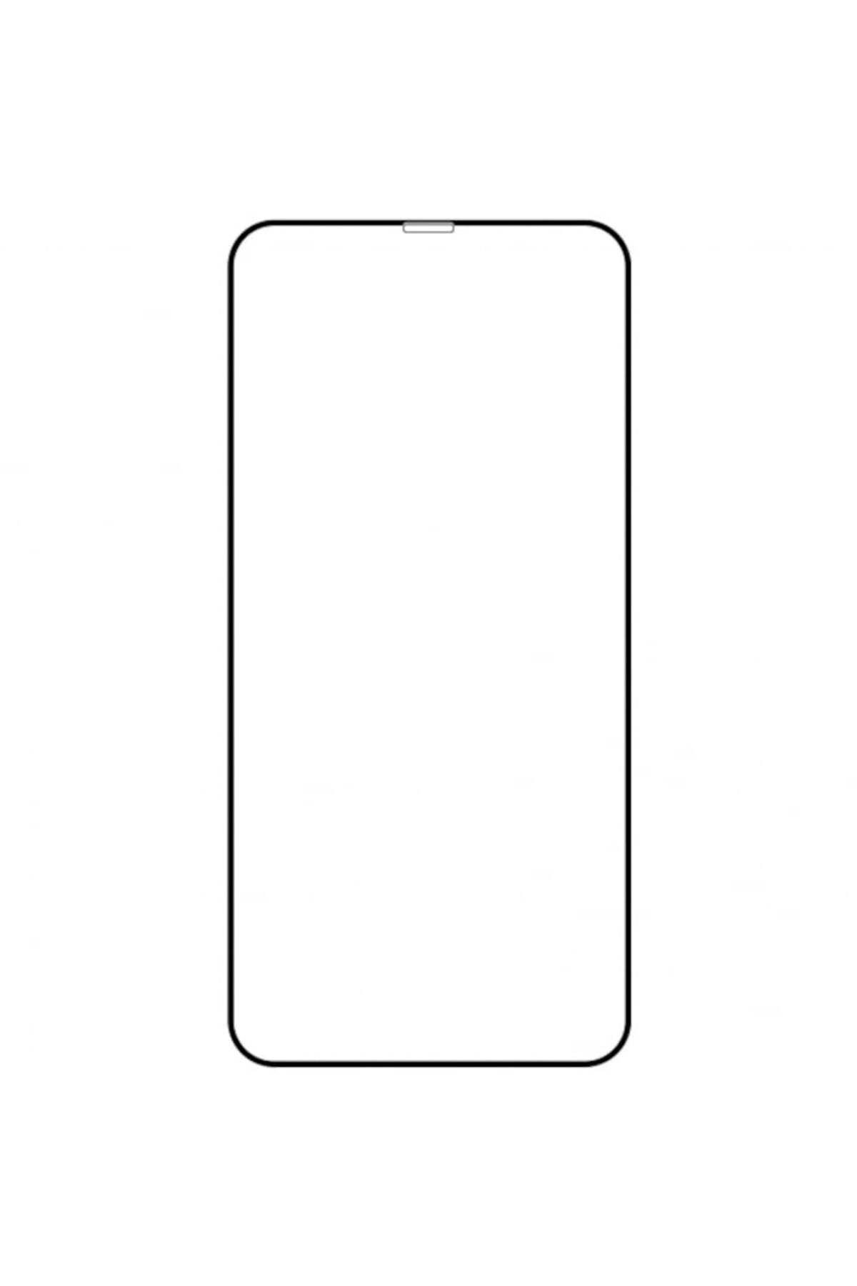 AXIO-Folie de protecție a ecranului OEM pentru Apple iPhone 11 Pro Max XS Max, sticlă securizată, complet lipicioasă, 21D, neagră Axi 2