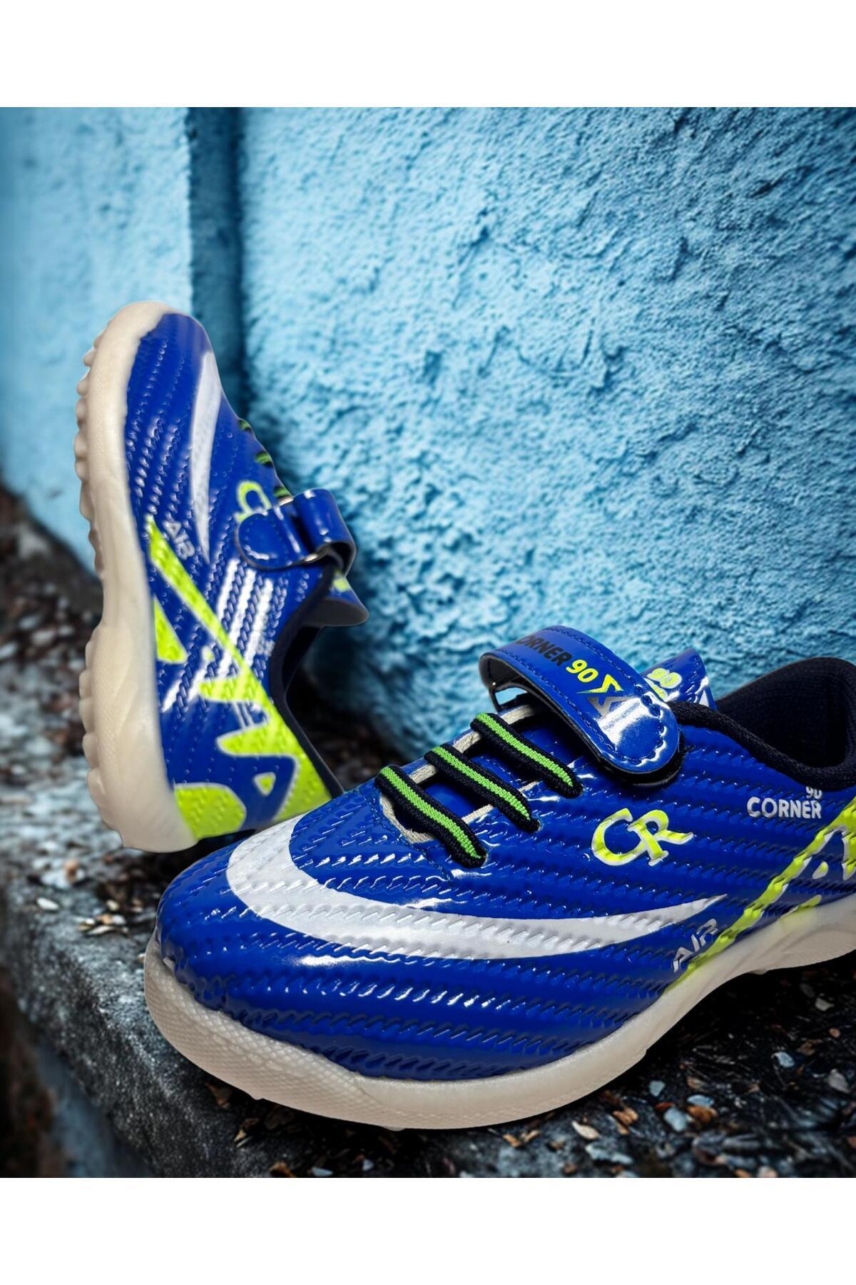 crybrands Cırtlı Rugan deri çocuk tırtıklı taban futbol ayakkabısı halısaha ayakkabısı kids soccer shoes