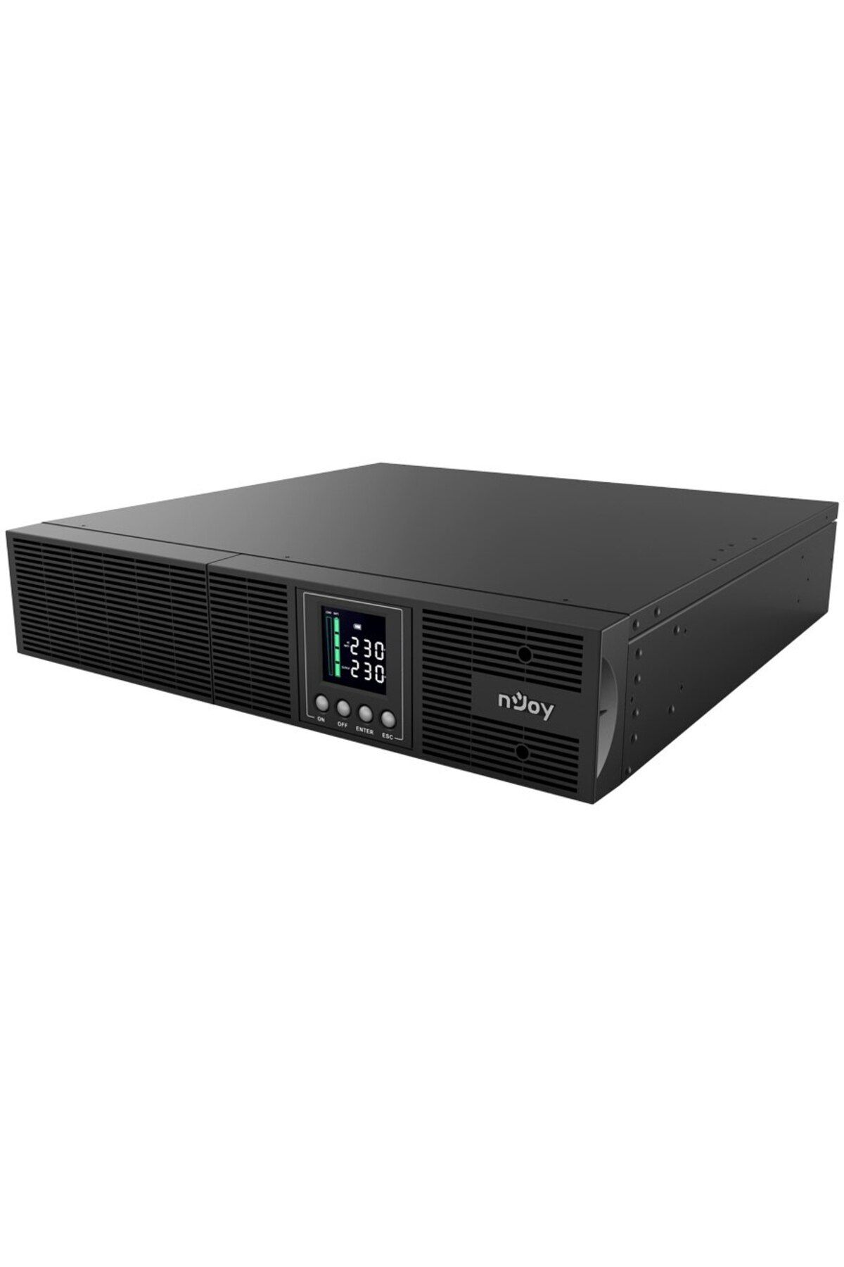 nJoy-UPS Aster 1K 2U On-line, 1000VA/900W, 8 IEC C13 Outlets, Double Conversion, LCD Display 4
