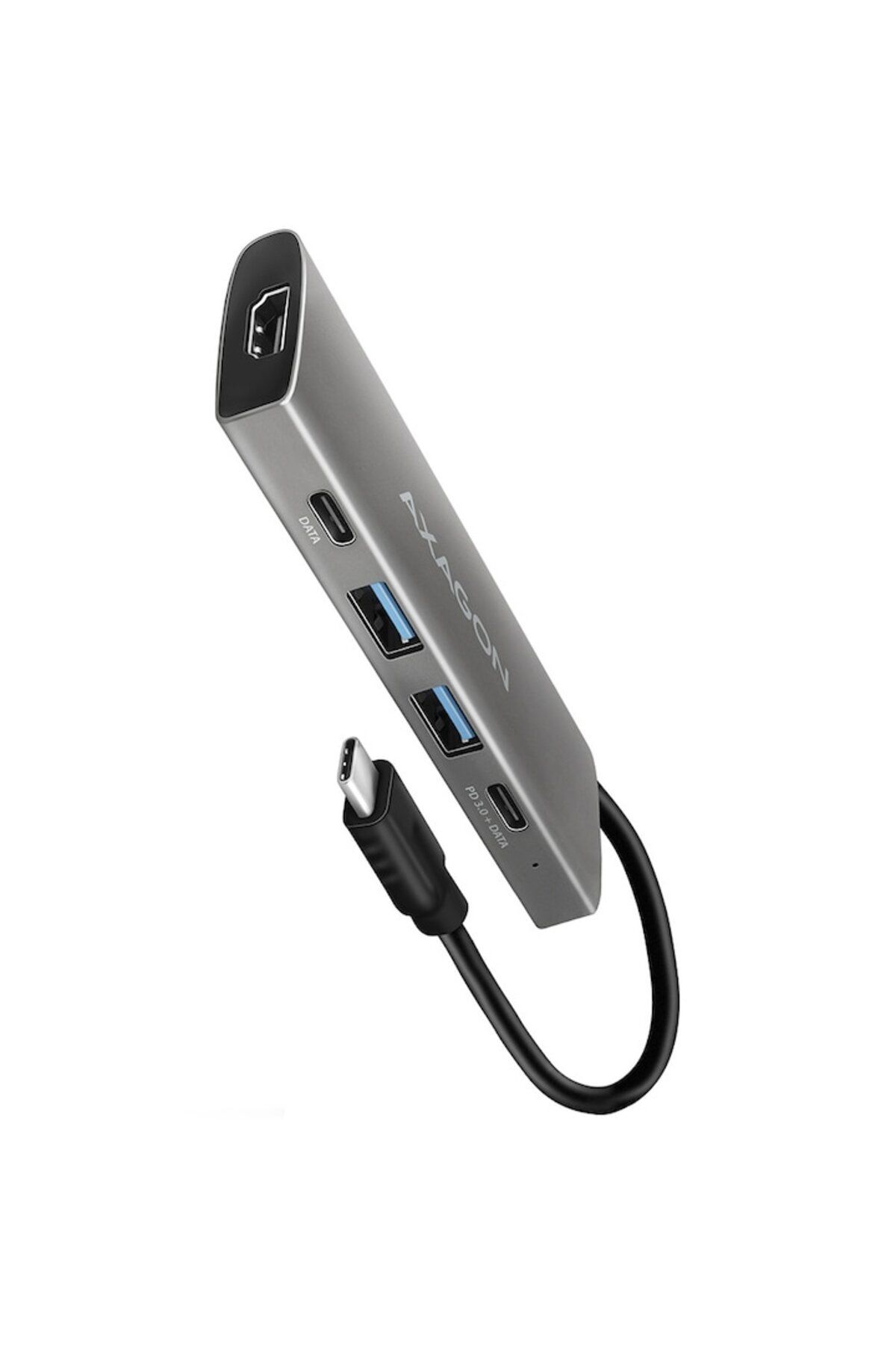 Axagon-Hub HMC-5G2 USB 2x USB-A + 2x USB-C 10Gbps 2