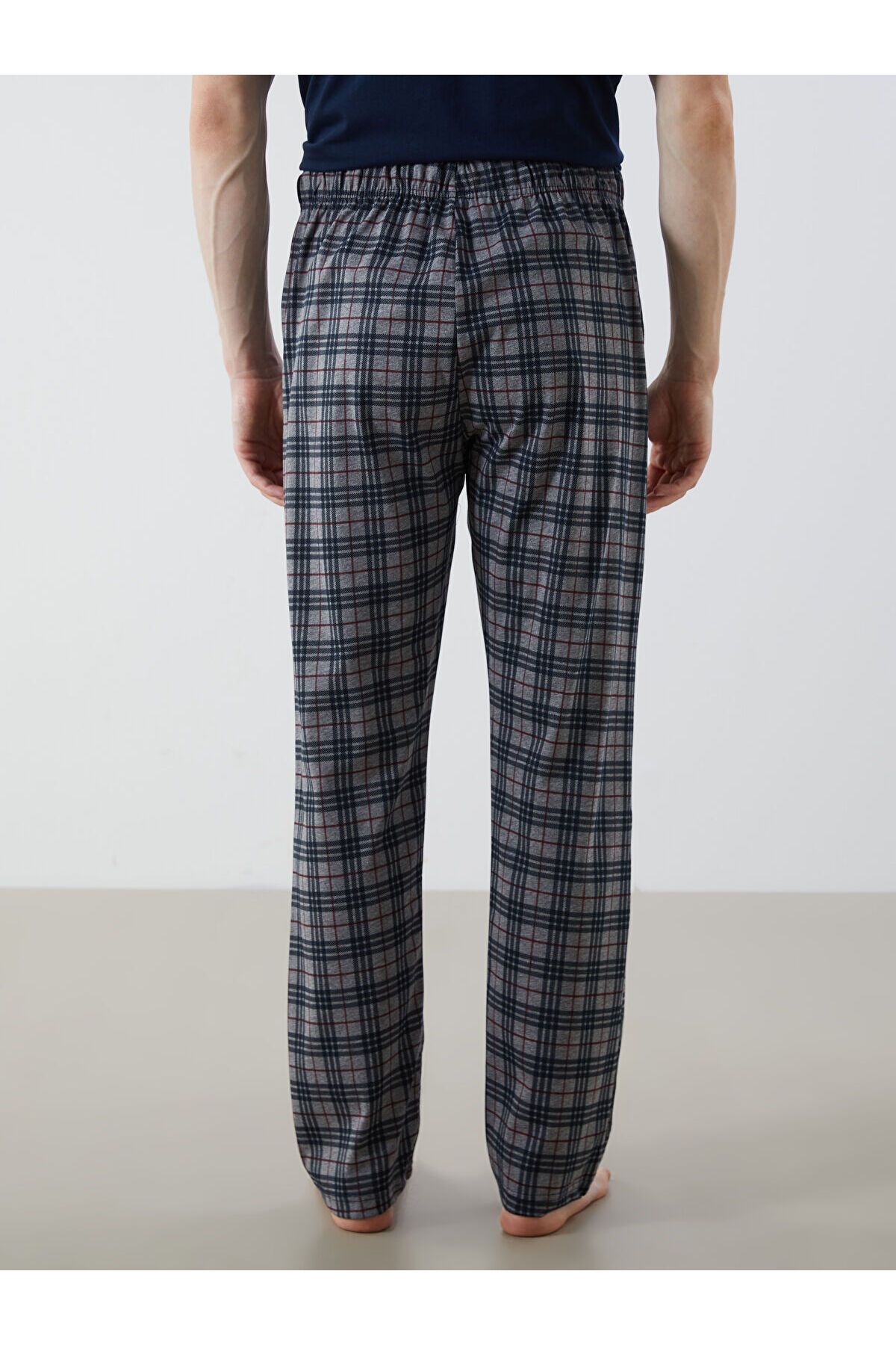 LC Waikiki-Σετ ανδρικές πιτζάμες Standard Fit 3 Πακέτο 8