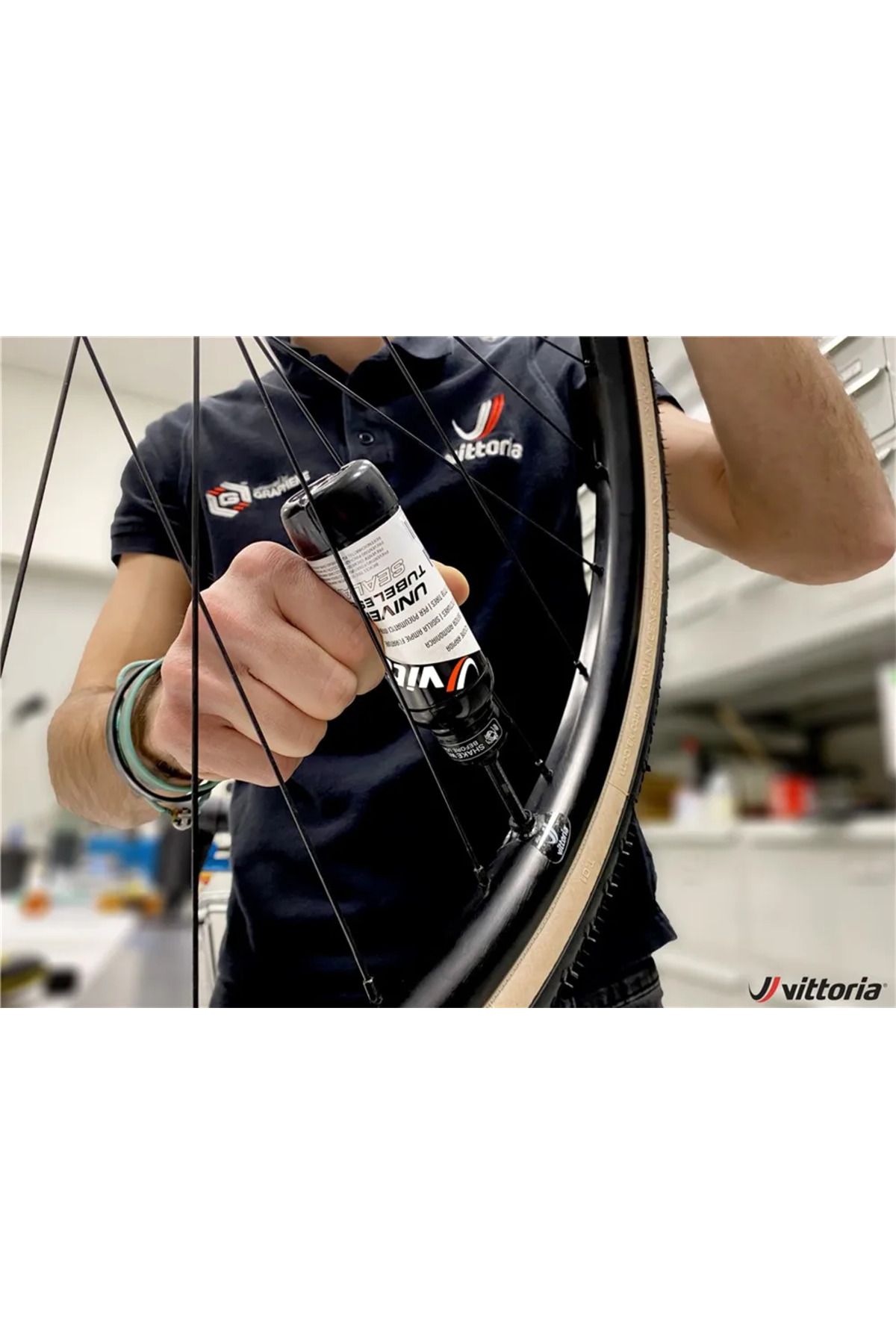 KlaussTech-Solvent Vittoria Tubeless - Sigilant universal pentru anvelope 1000 ml. 4