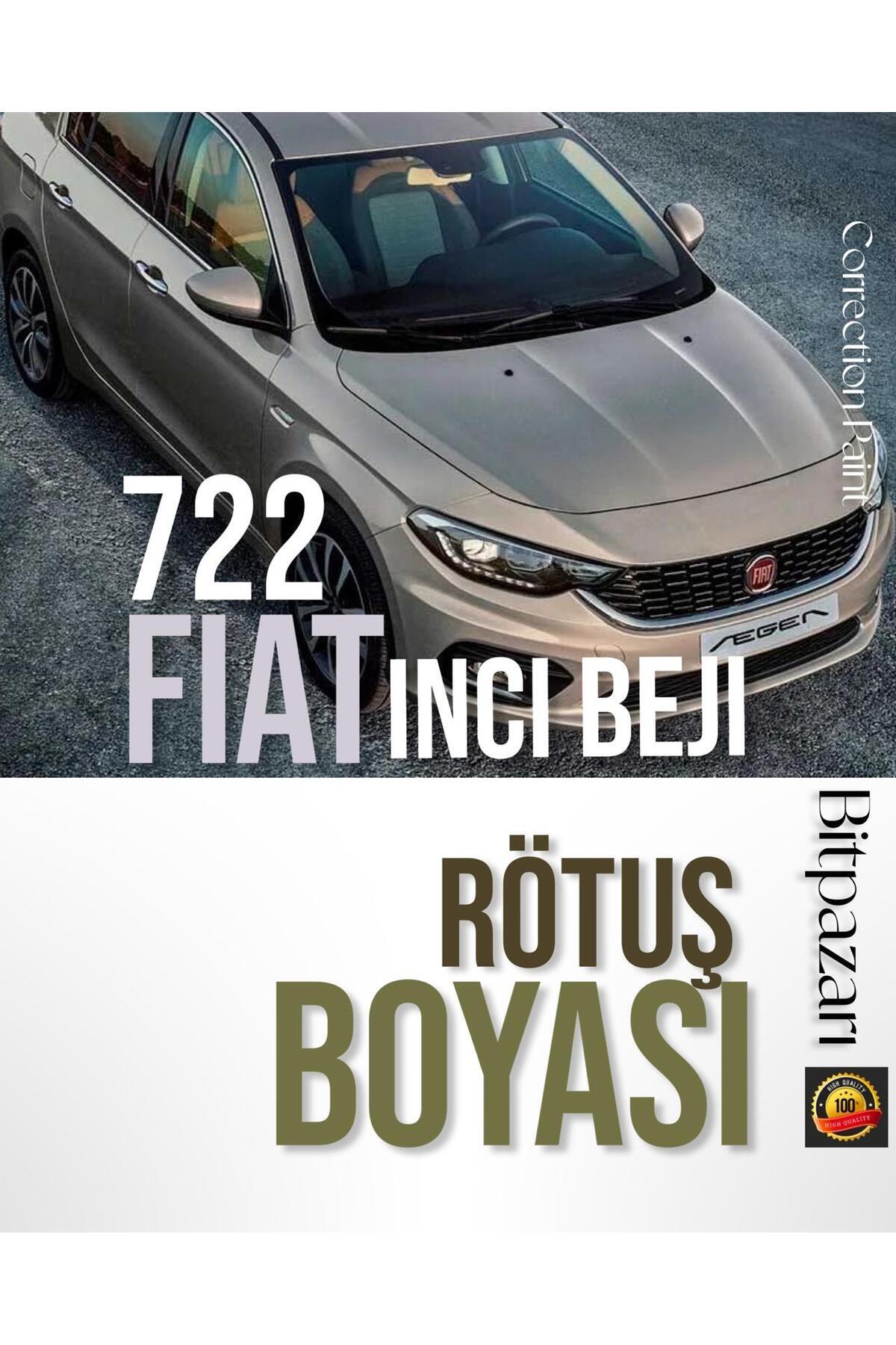 izmir bit pazarı Fiat Doblo, 500 / 500C/500E, Fiorino, Egea - 722 inci Beji - Fırçalı Rötuş Boyası 20 ml