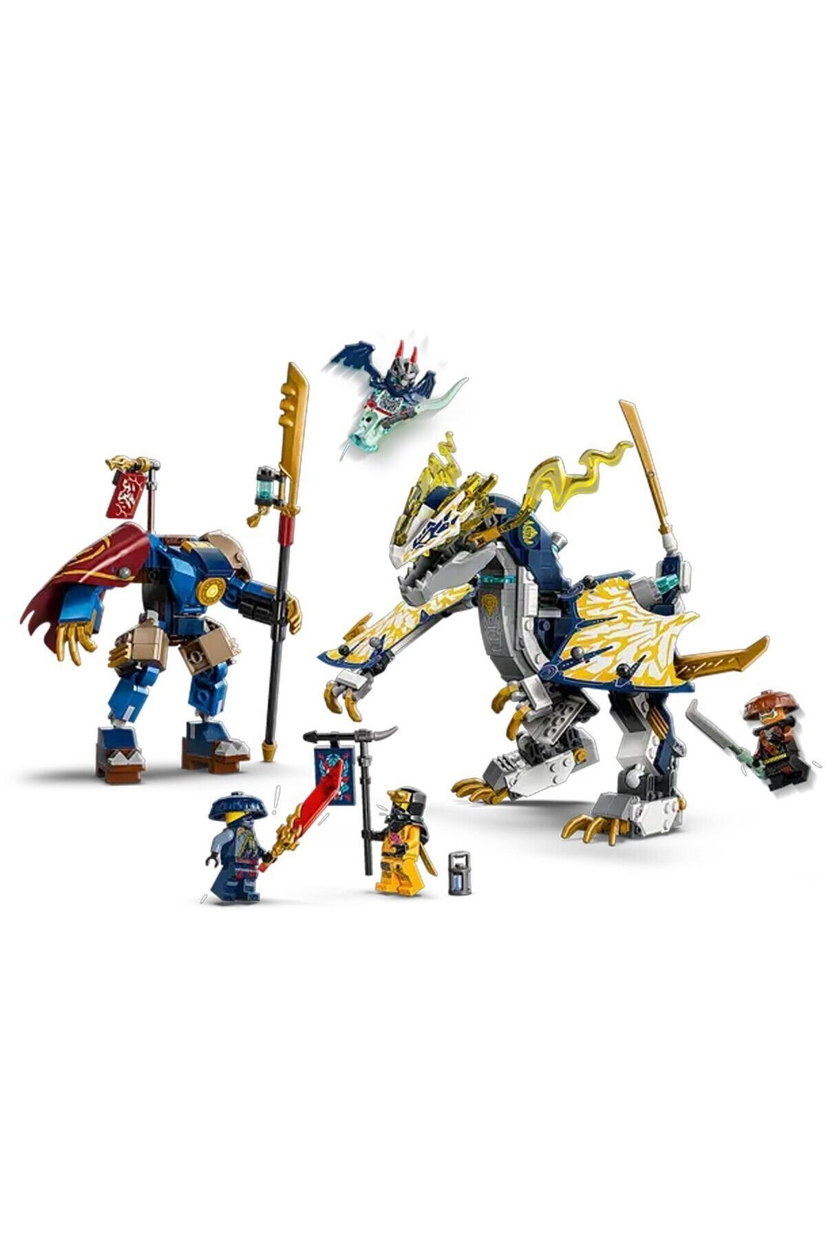 ۷۱۸۴۳ اسباب‌بازی ساختنی نینجاگو: سوارکار اژدهای رباتیک شورشی، ۵۸۴ قطعه، مناسب بالای ۸ سال