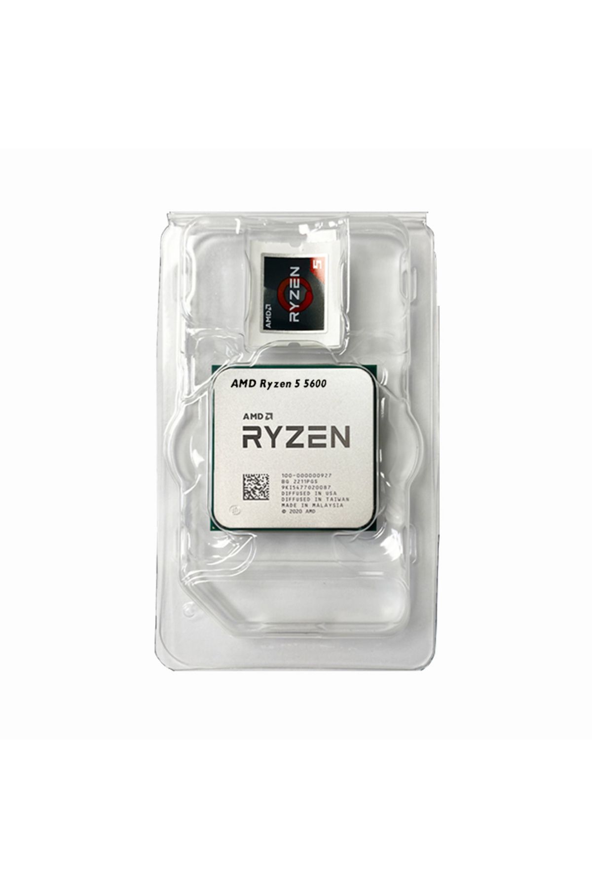 Amd-معالج وحدة المعالجة المركزية الجديد Ryzen 5 5600 R5 5600 بسرعة 3.5 جيجاهرتز 6 أنوية و12 خيطًا 7NM L3=32M 100-000000927 Sock... 2