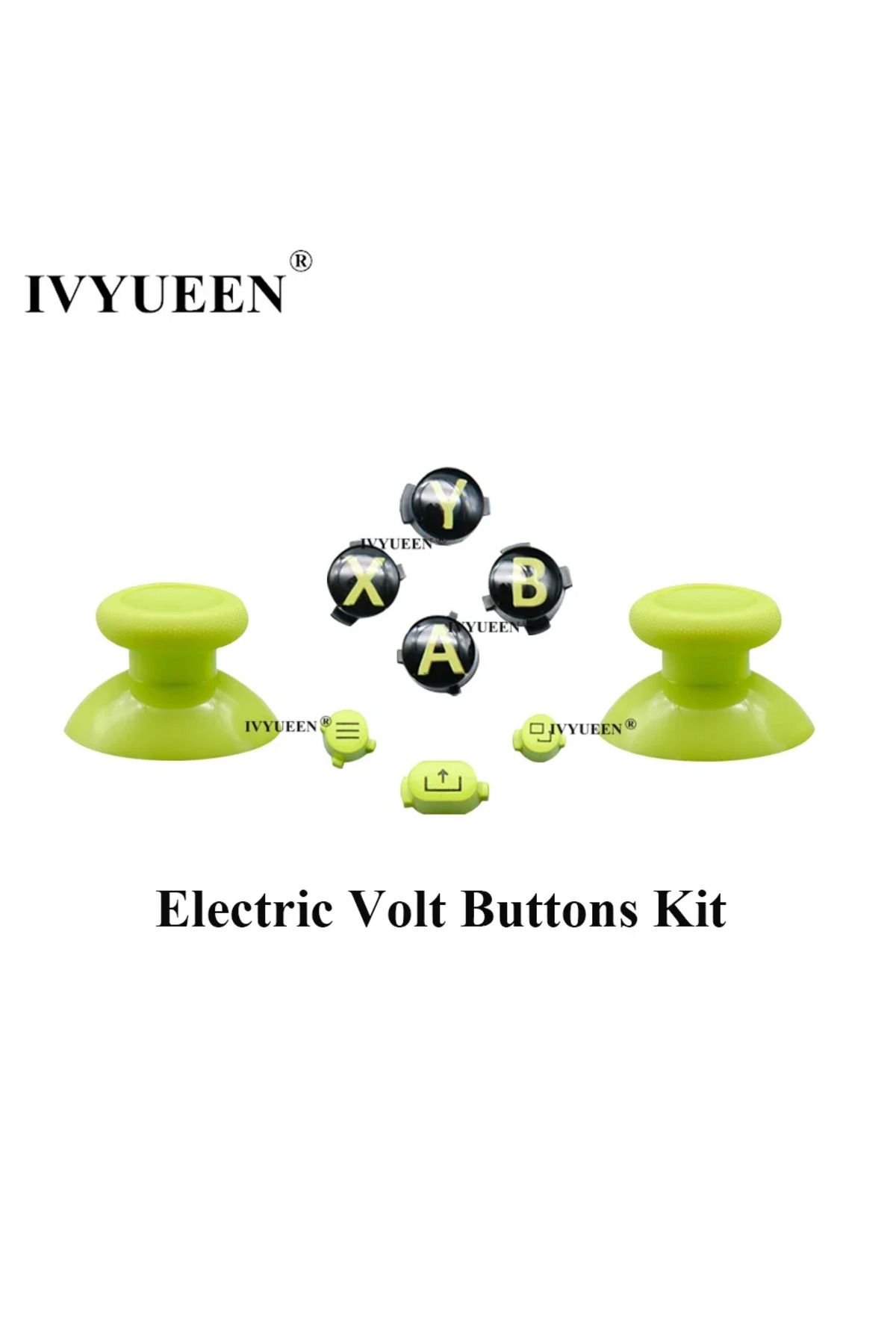Choice-Electric Volt IVYUEEN for XBox Series X S Core Controller Thumbsticks ABXY View Menu Share Buttons M 1