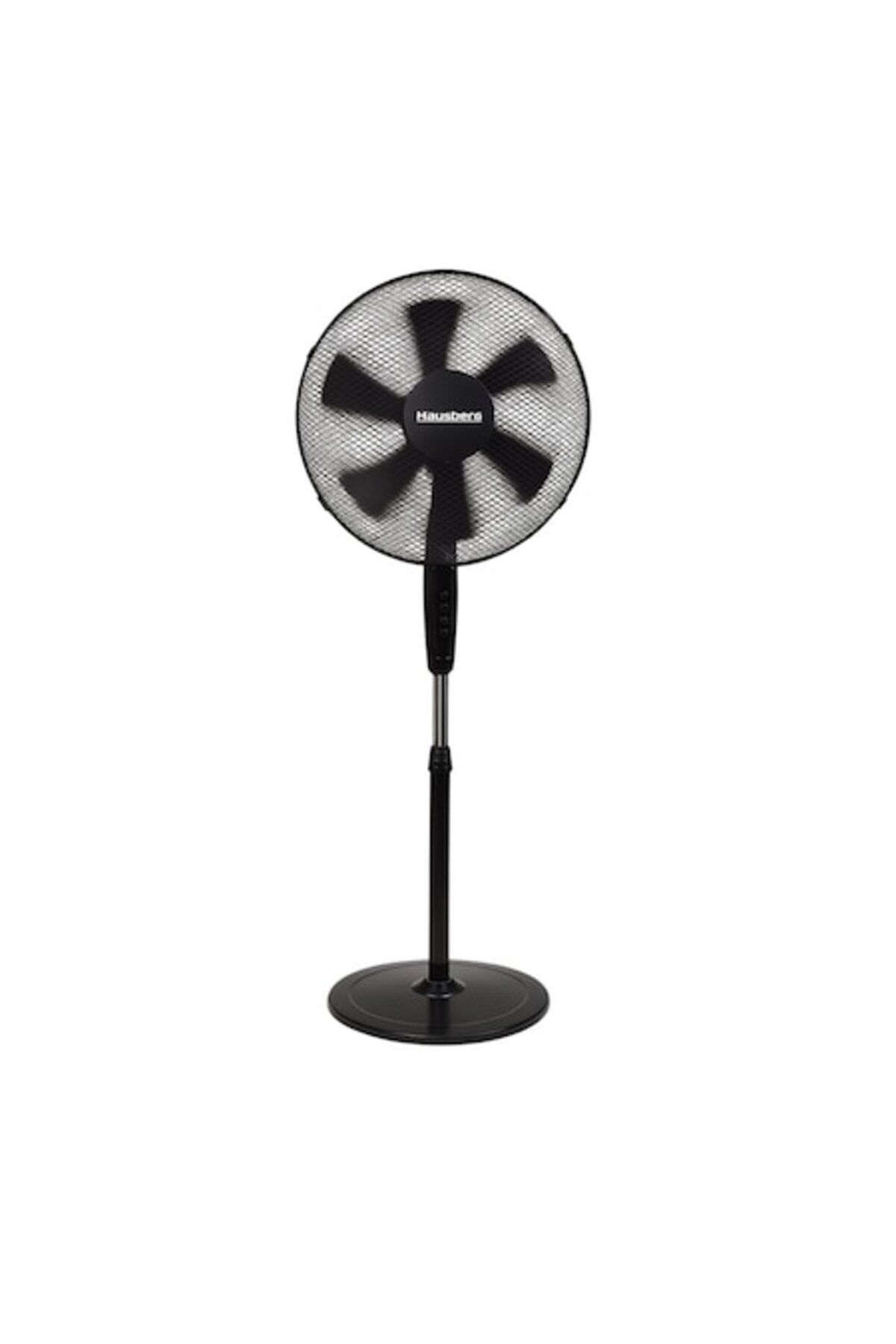 Hausberg-Ventilator cu picior 40 cm, timer 1-2 ore, Putere 45 W, Buton cu 3 viteze, control pentru oscilatie, 1